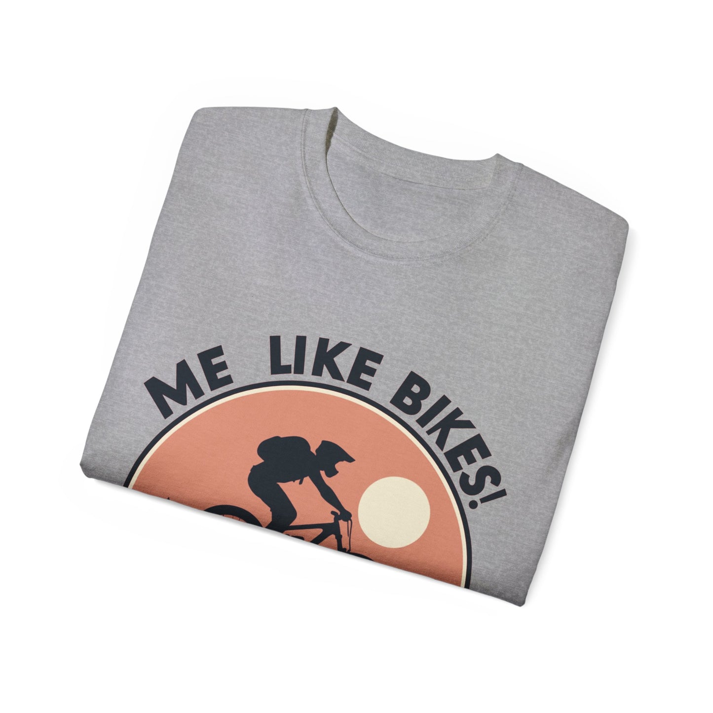 Me Like Bikes! - Unisex Ultra Cotton Tee - (Mountain Bike #3)