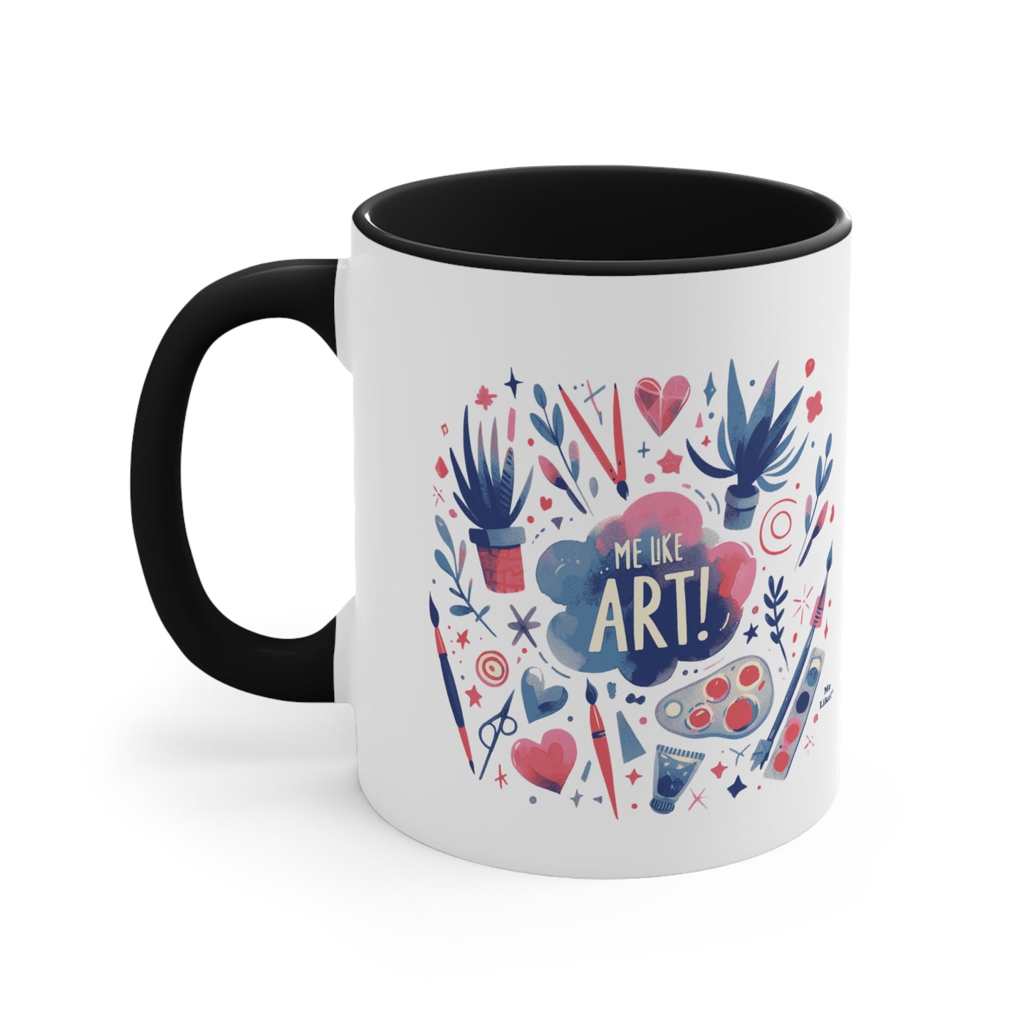Me Like Art! - Accent Coffee Mug, 11oz - (Art #3)
