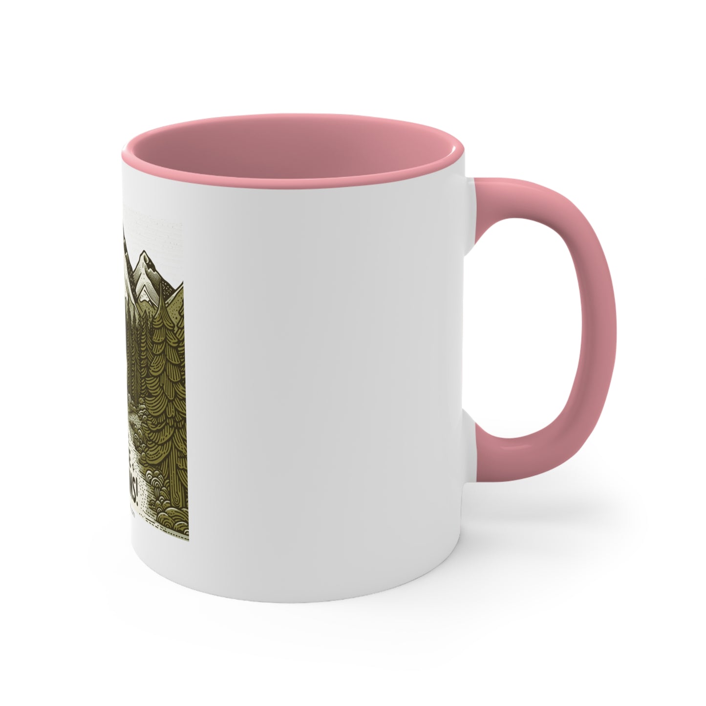 Me Like Mountains! - Accent Coffee Mug, 11oz - (#3)