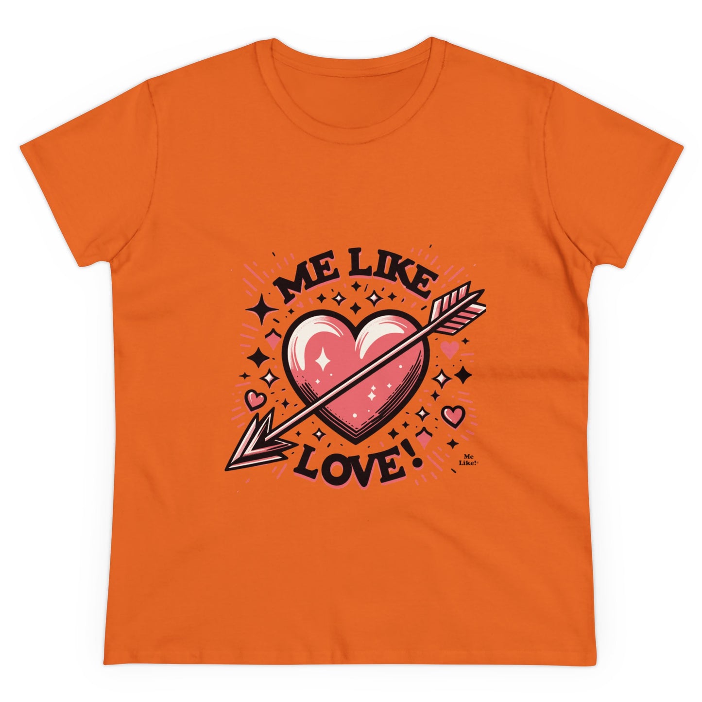 Me Like Love! - Women's Heavy Cotton Tee - (Love #2)