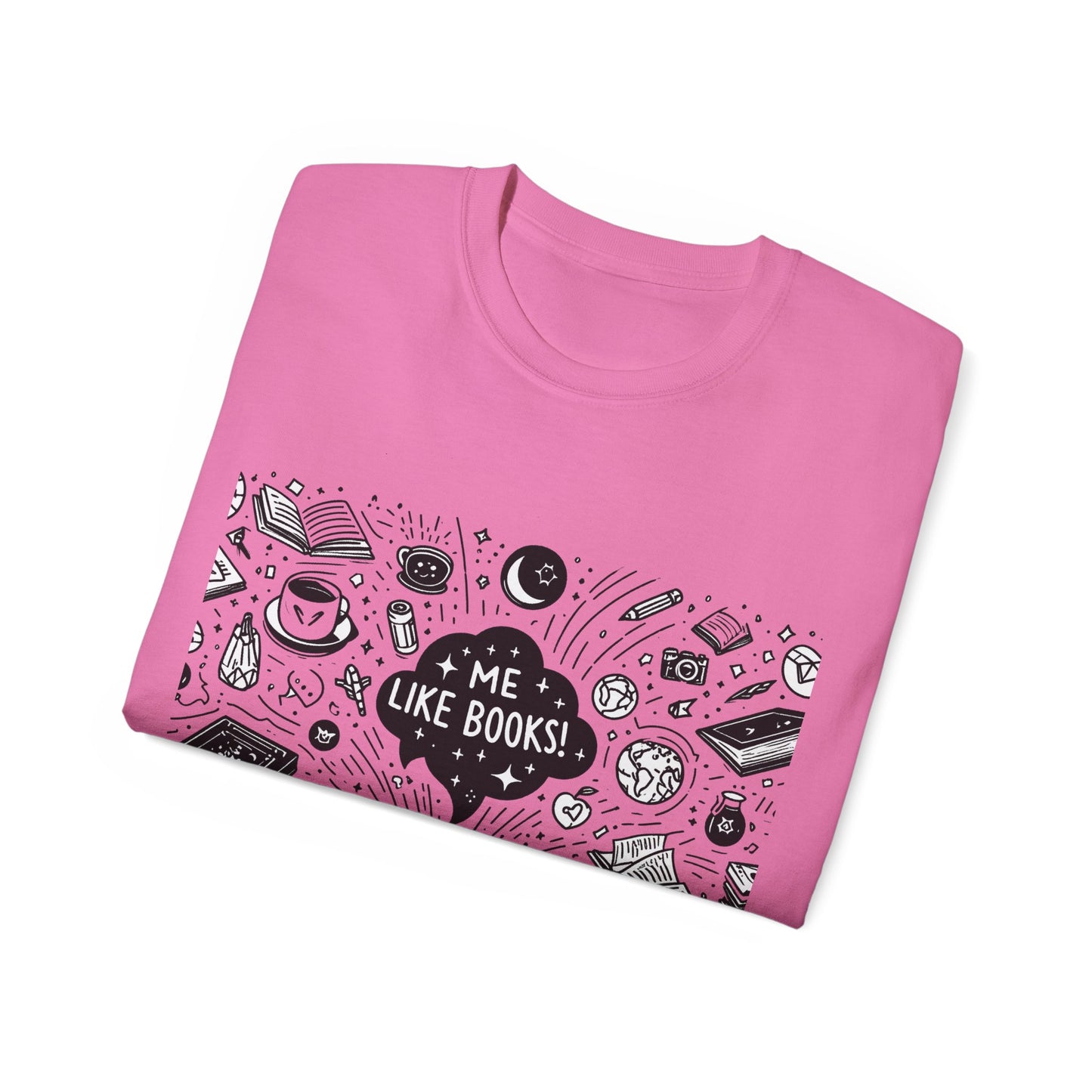 Me Like Books! - Unisex Ultra Cotton Tee - (Books #3)