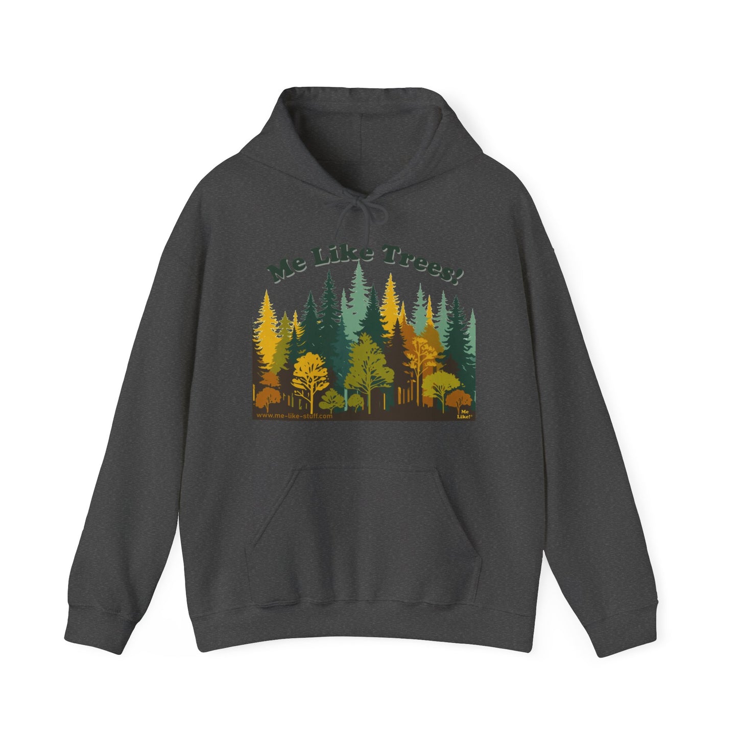 Unisex Heavy Blend™ Hooded Sweatshirt - Me Like Trees! (#2)