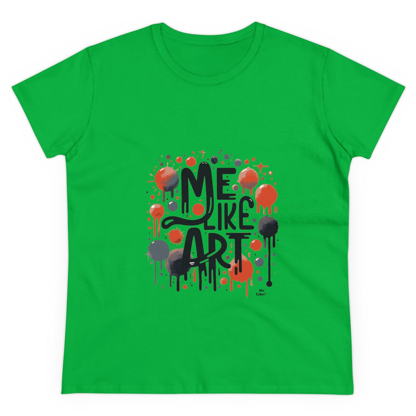 Me Like Art - Women's Heavy Cotton Tee - (Art #2)