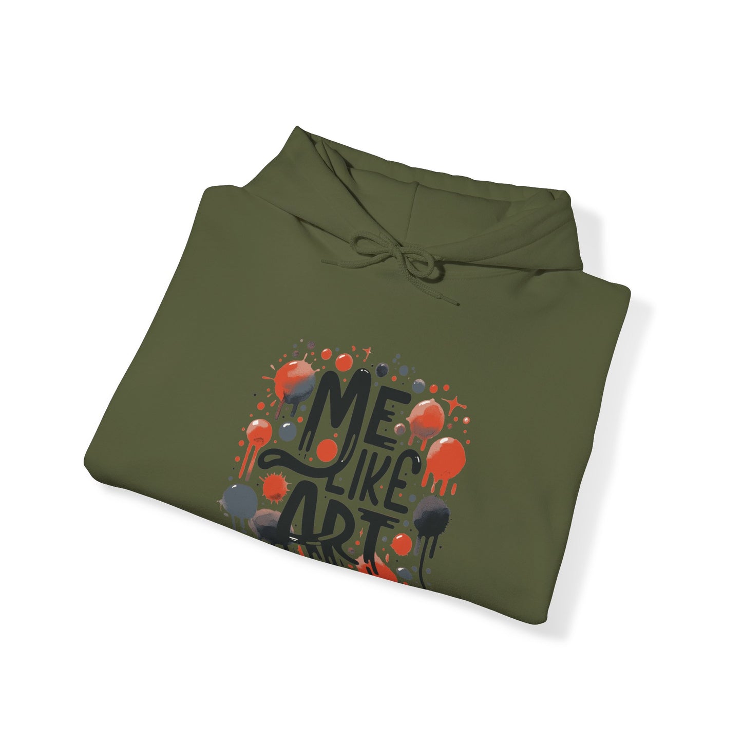 Me Like Art! - Unisex Heavy Blend™ Hooded Sweatshirt - (Art #2)