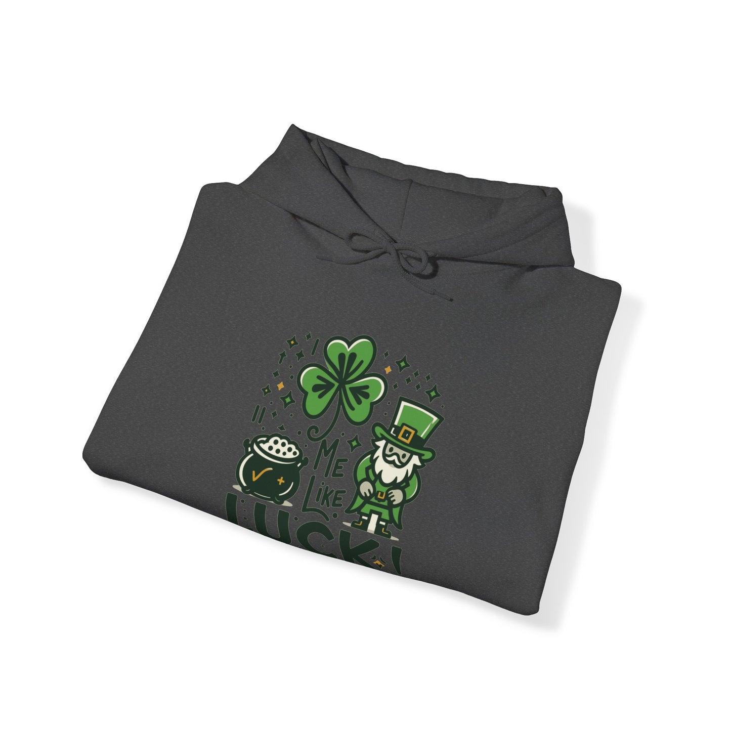 Me Like Luck! - Unisex Heavy Blend™ Hooded Sweatshirt - (St. Patrick's Day #4)