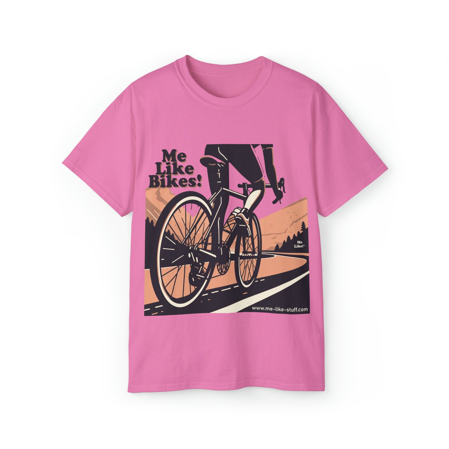 Unisex Ultra Cotton Tee - Me Like Bikes! (RB #1)