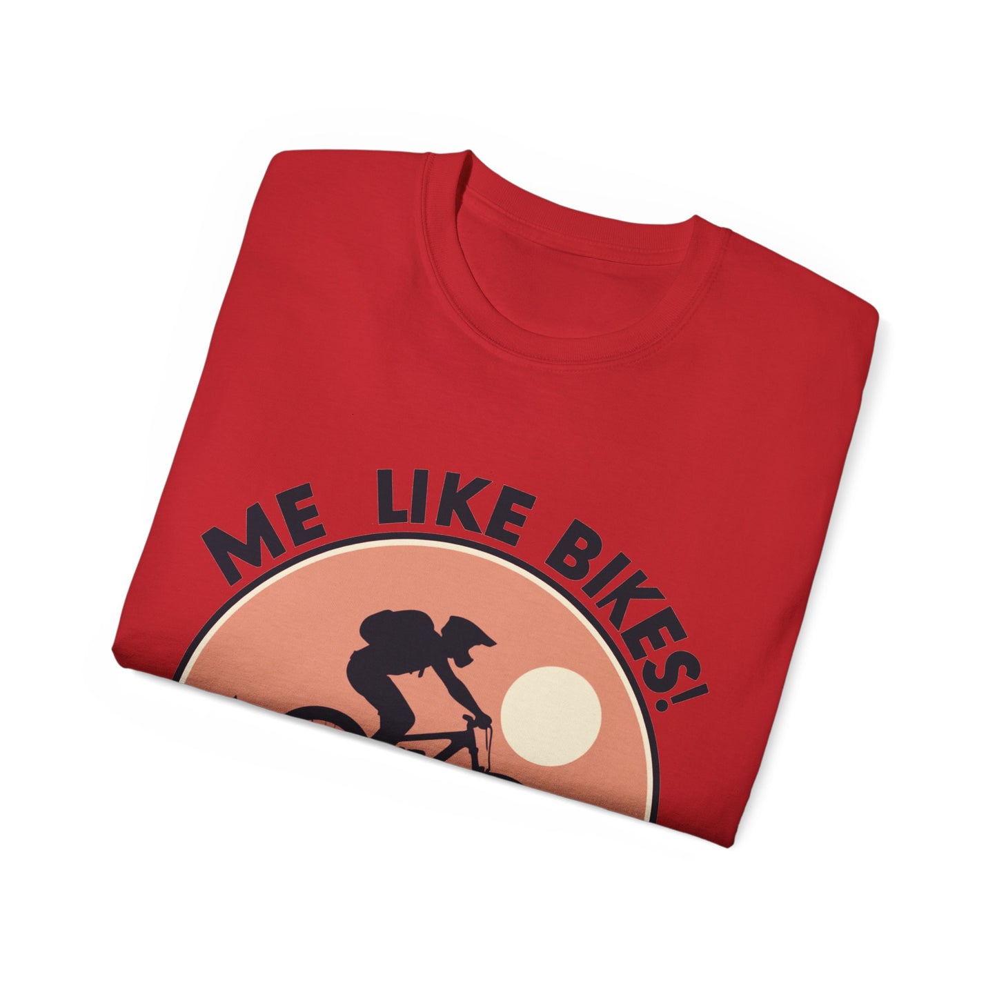 Me Like Bikes! - Unisex Ultra Cotton Tee - (Mountain Bike #3)