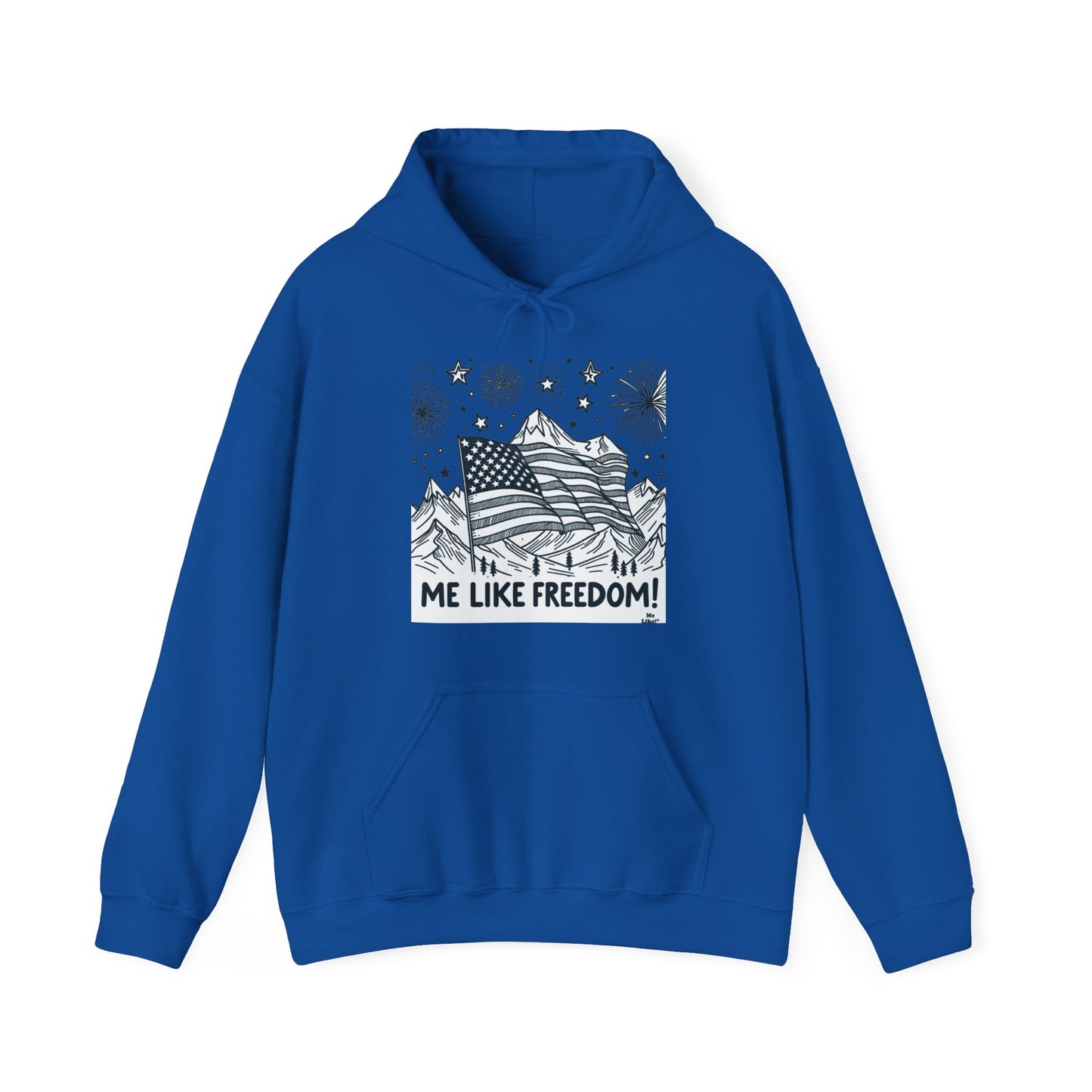 Me Like Freedom! - Unisex Heavy Blend™ Hooded Sweatshirt - (Freedom #5)