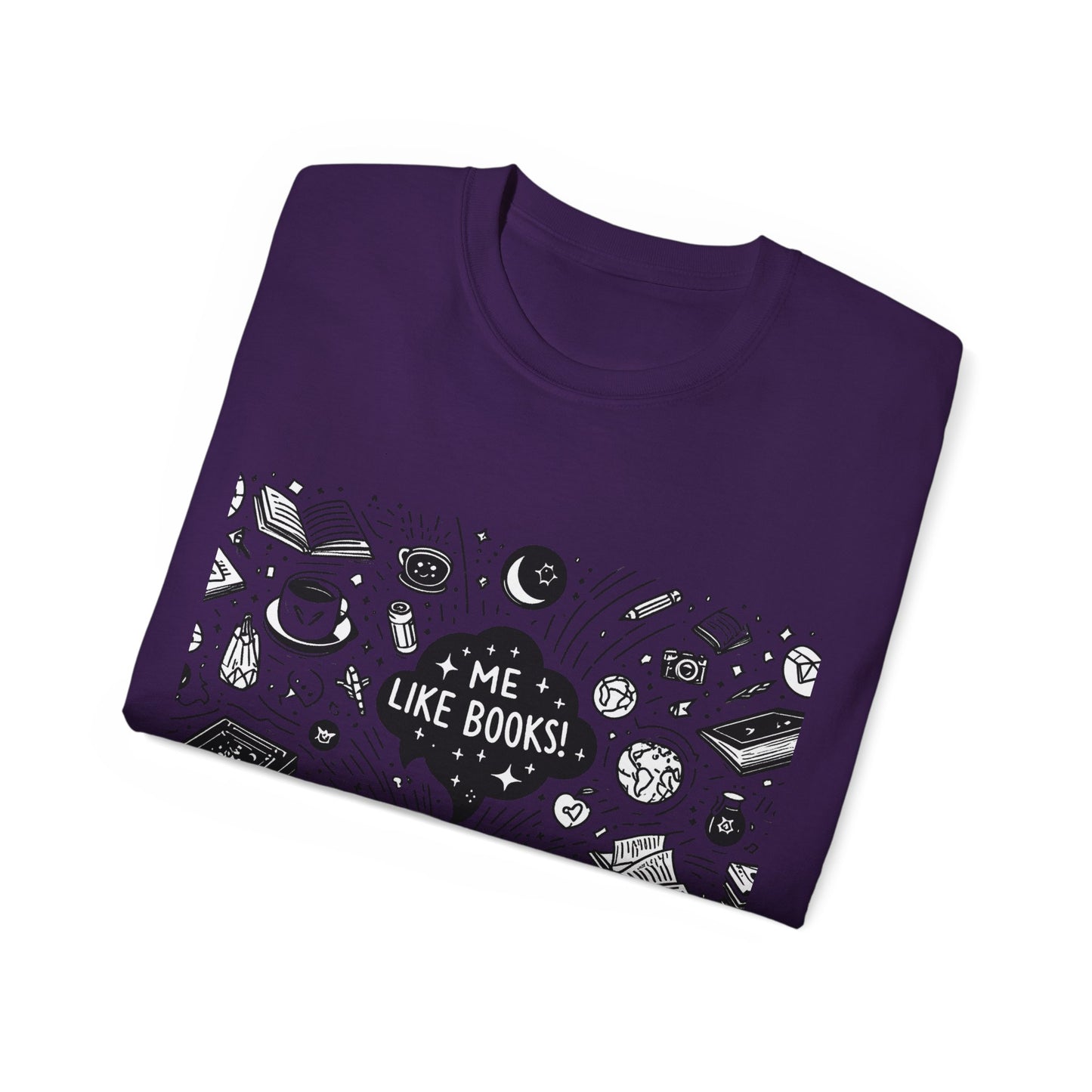 Me Like Books! - Unisex Ultra Cotton Tee - (Books #3)