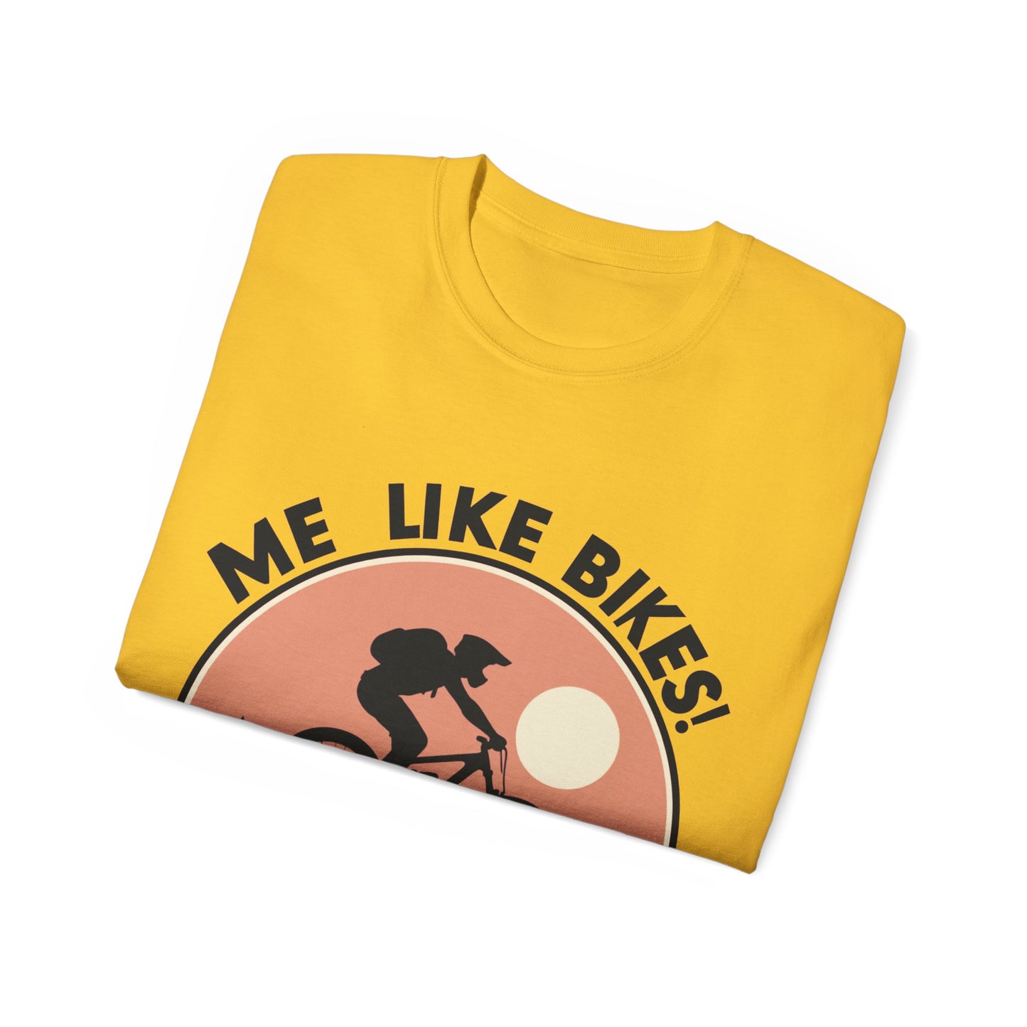 Me Like Bikes! - Unisex Ultra Cotton Tee - (Mountain Bike #3)