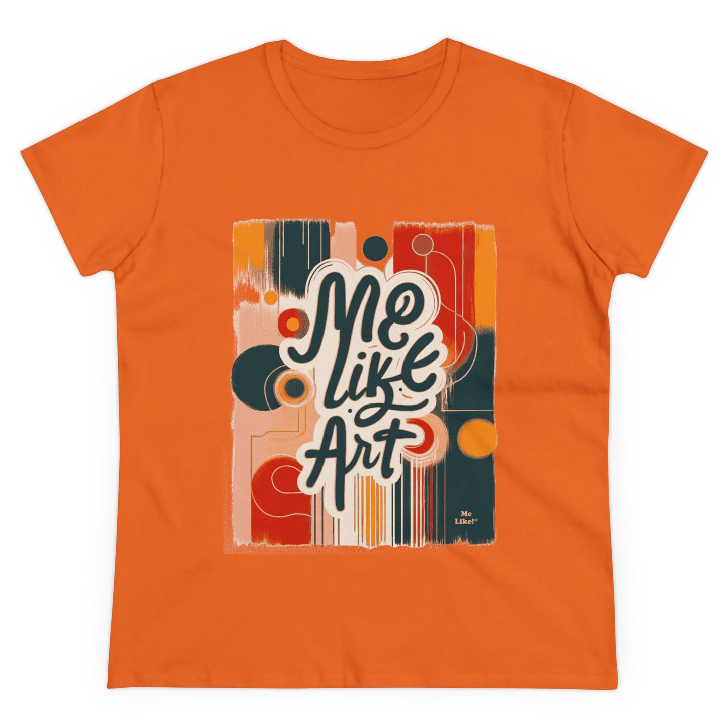 Me Like Art - Women's Heavy Cotton Tee - (Art #1)