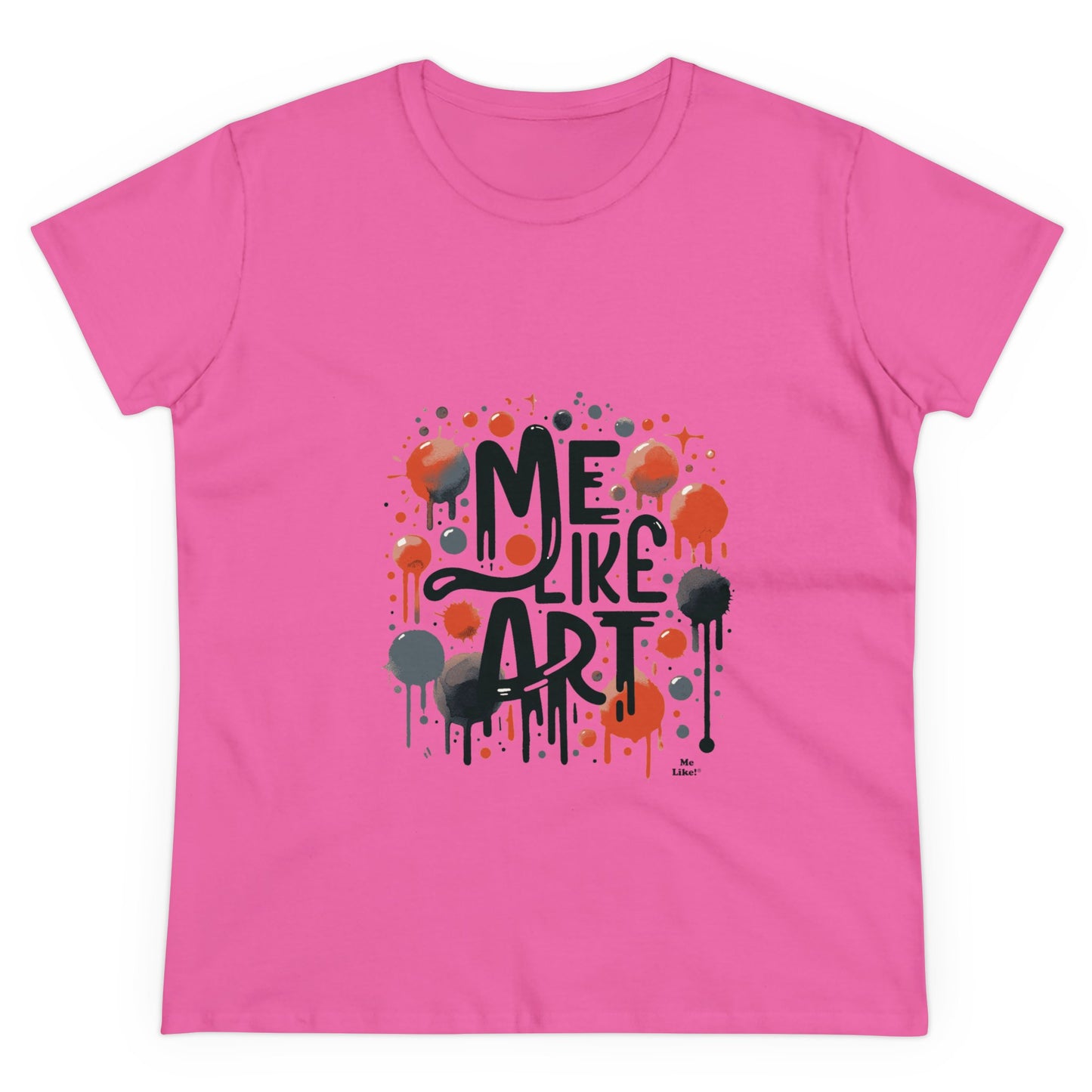 Me Like Art - Women's Heavy Cotton Tee - (Art #2)