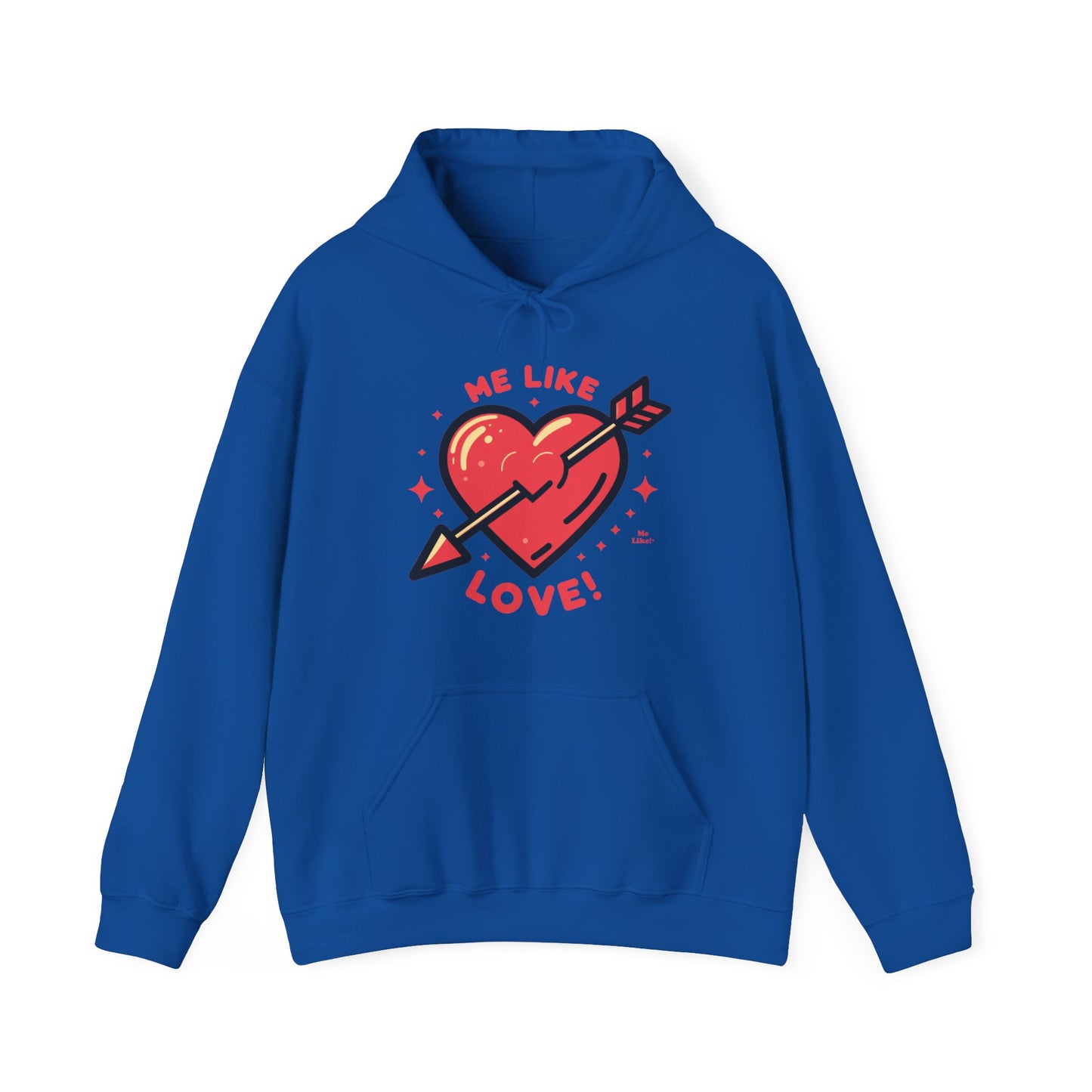 Me Like Love! - Unisex Heavy Blend™ Hooded Sweatshirt - (Love #1)