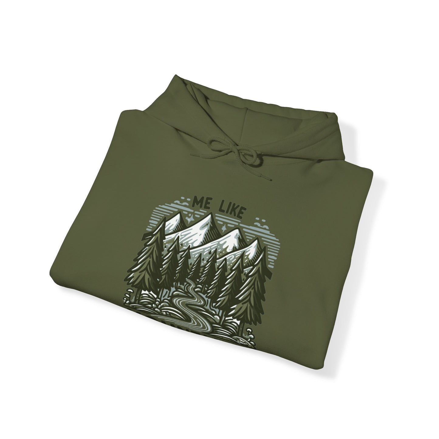 Me Like Mountains! - Unisex Heavy Blend™ Hooded Sweatshirt - (#4)