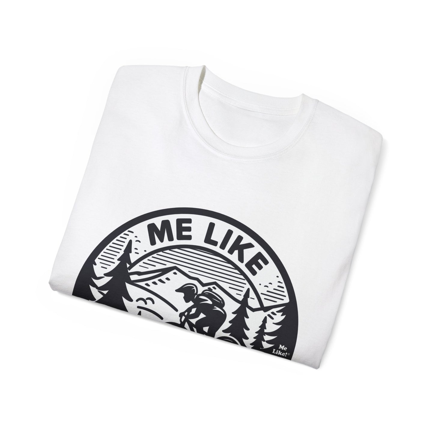 Me Like Bikes! - Unisex Ultra Cotton Tee - (Mountain Bike #4)