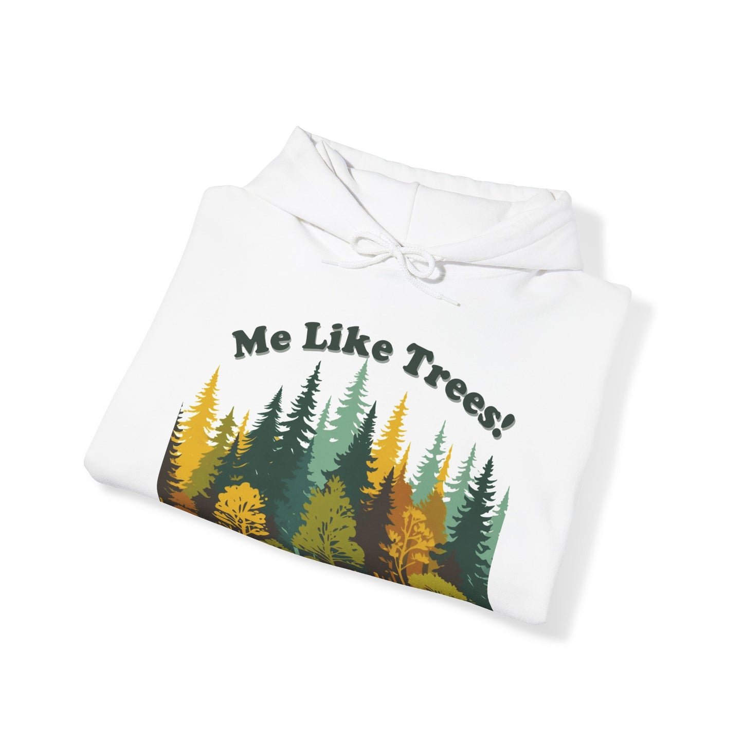 Unisex Heavy Blend™ Hooded Sweatshirt - Me Like Trees! (#2)