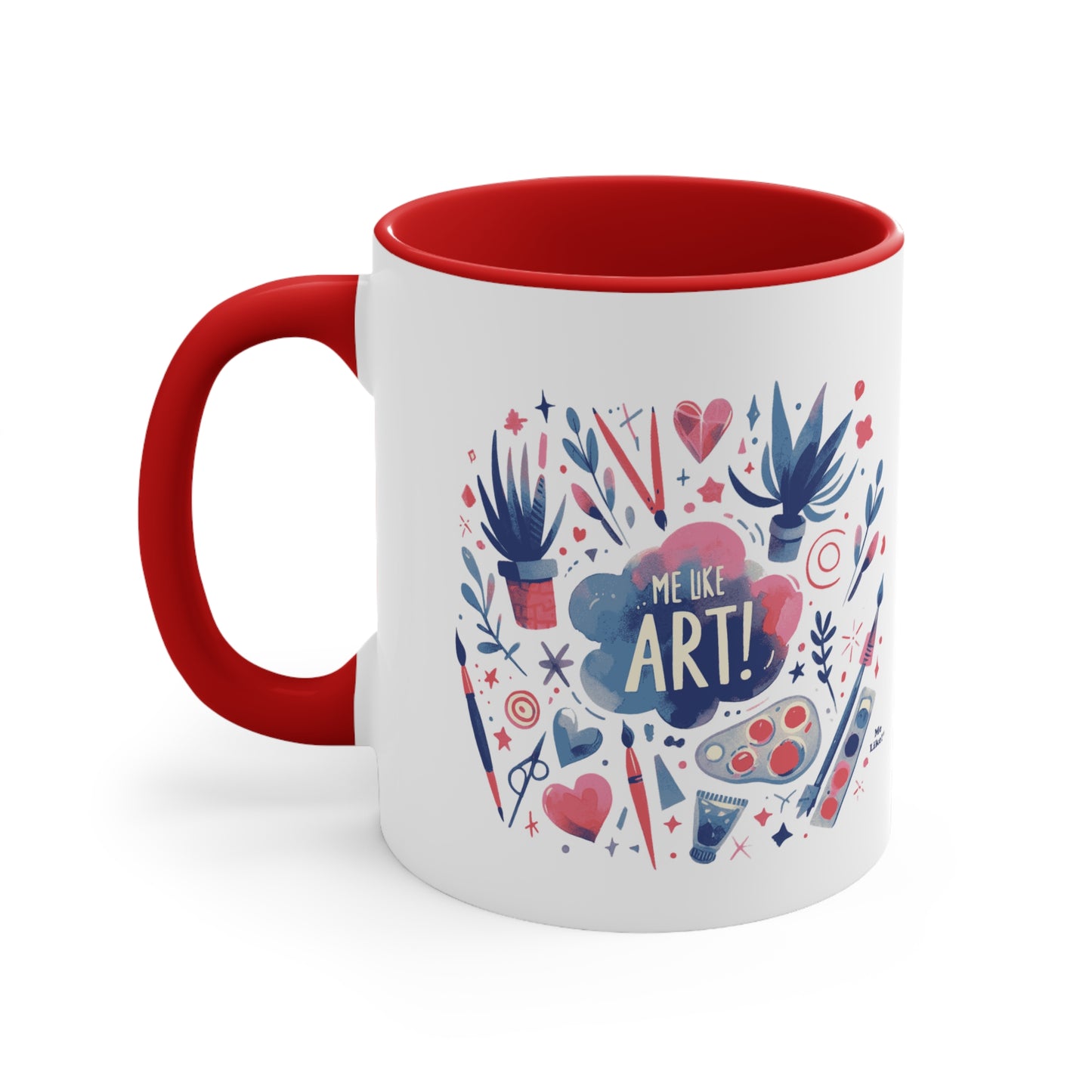 Me Like Art! - Accent Coffee Mug, 11oz - (Art #3)