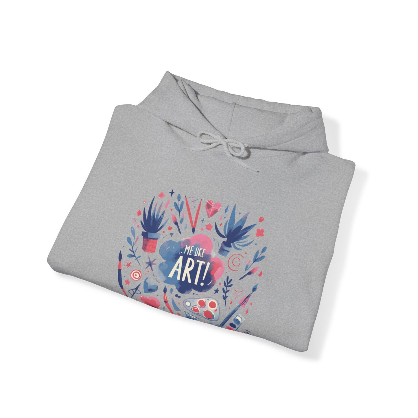 Me Like Art! - Unisex Heavy Blend™ Hooded Sweatshirt - (Art #3)