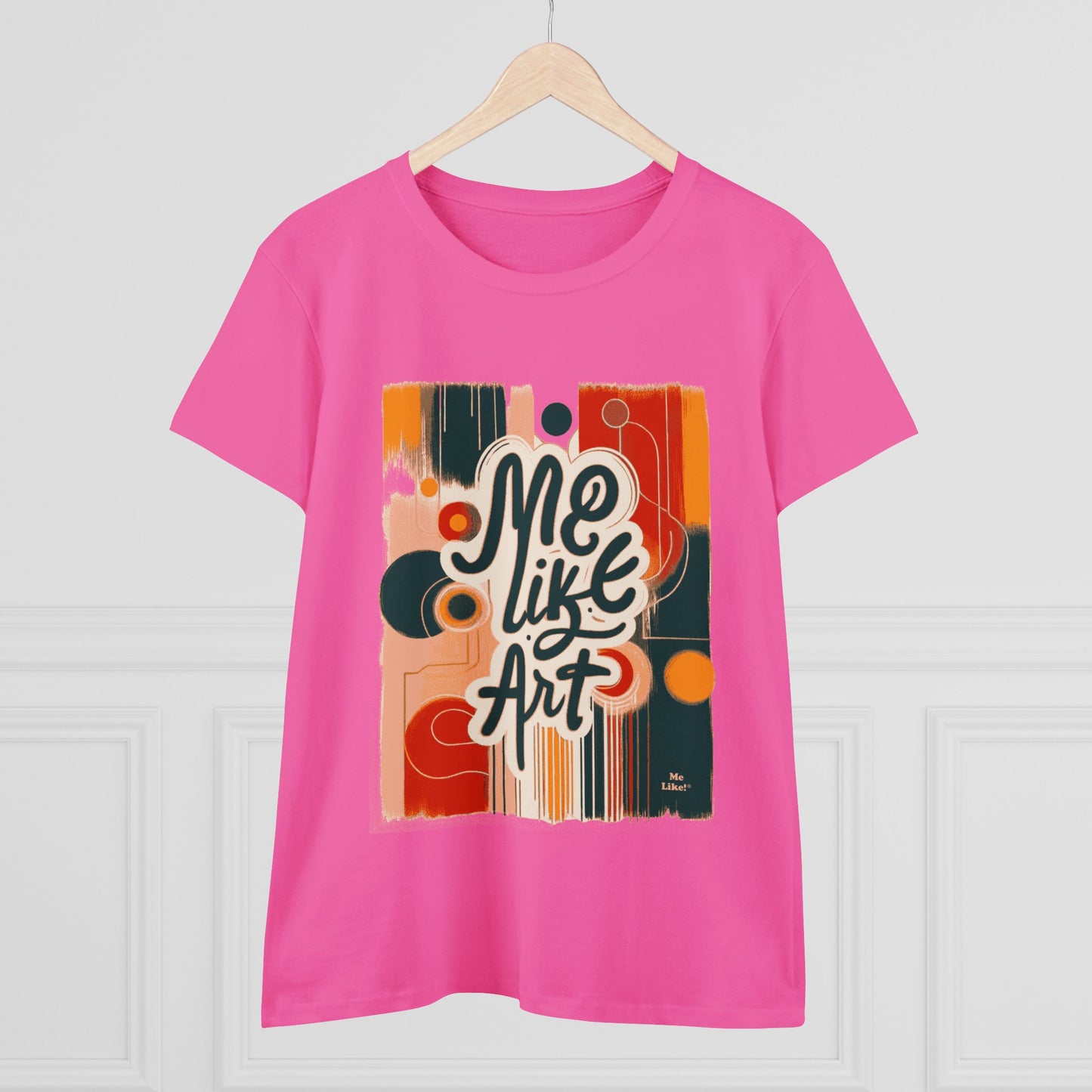 Me Like Art - Women's Heavy Cotton Tee - (Art #1)
