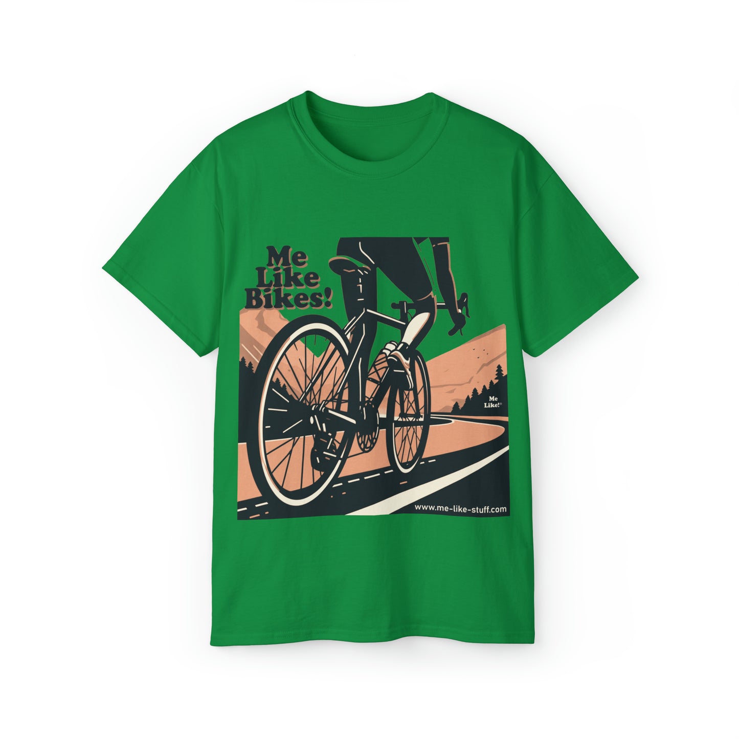 Unisex Ultra Cotton Tee - Me Like Bikes! (RB #1)