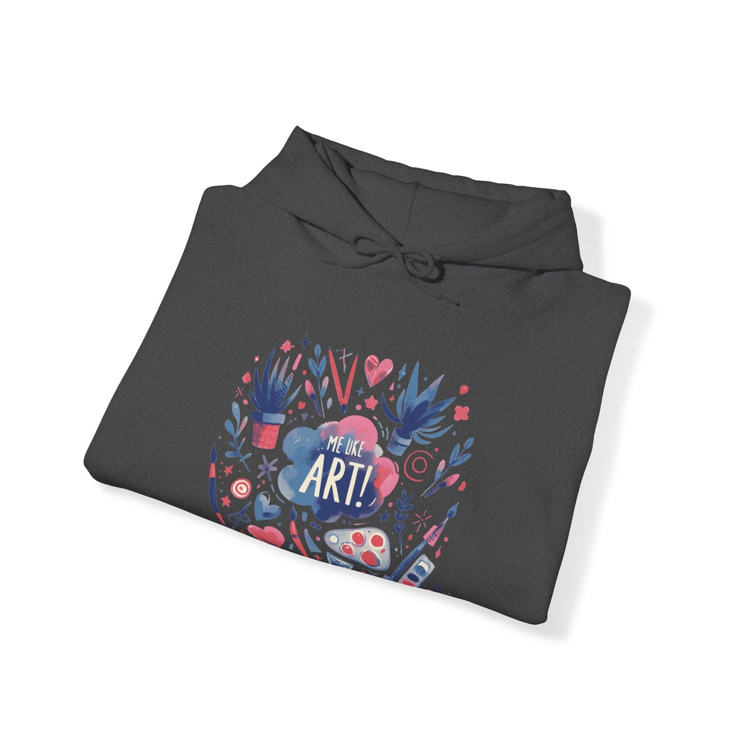 Me Like Art! - Unisex Heavy Blend™ Hooded Sweatshirt - (Art #3)