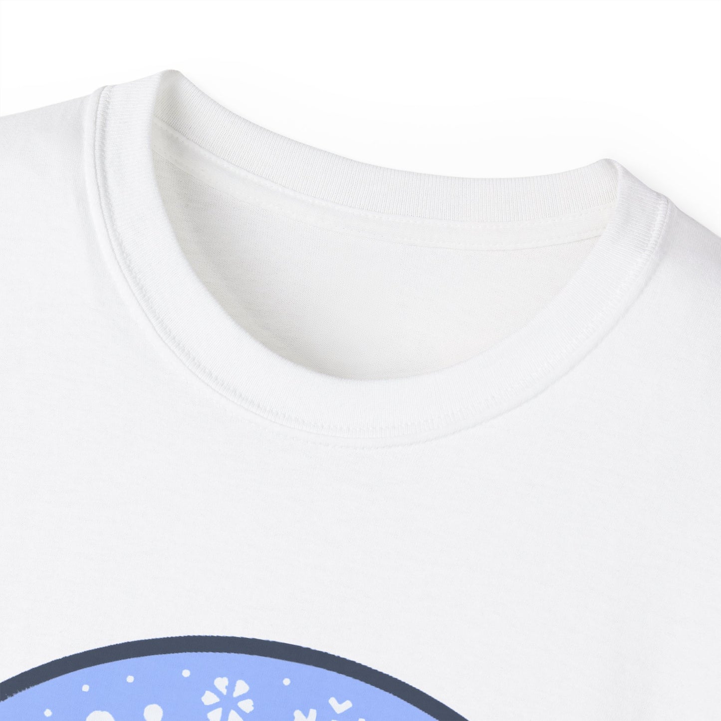 Unisex Ultra Cotton Tee - Me Like Snow! (Snowboard #2)