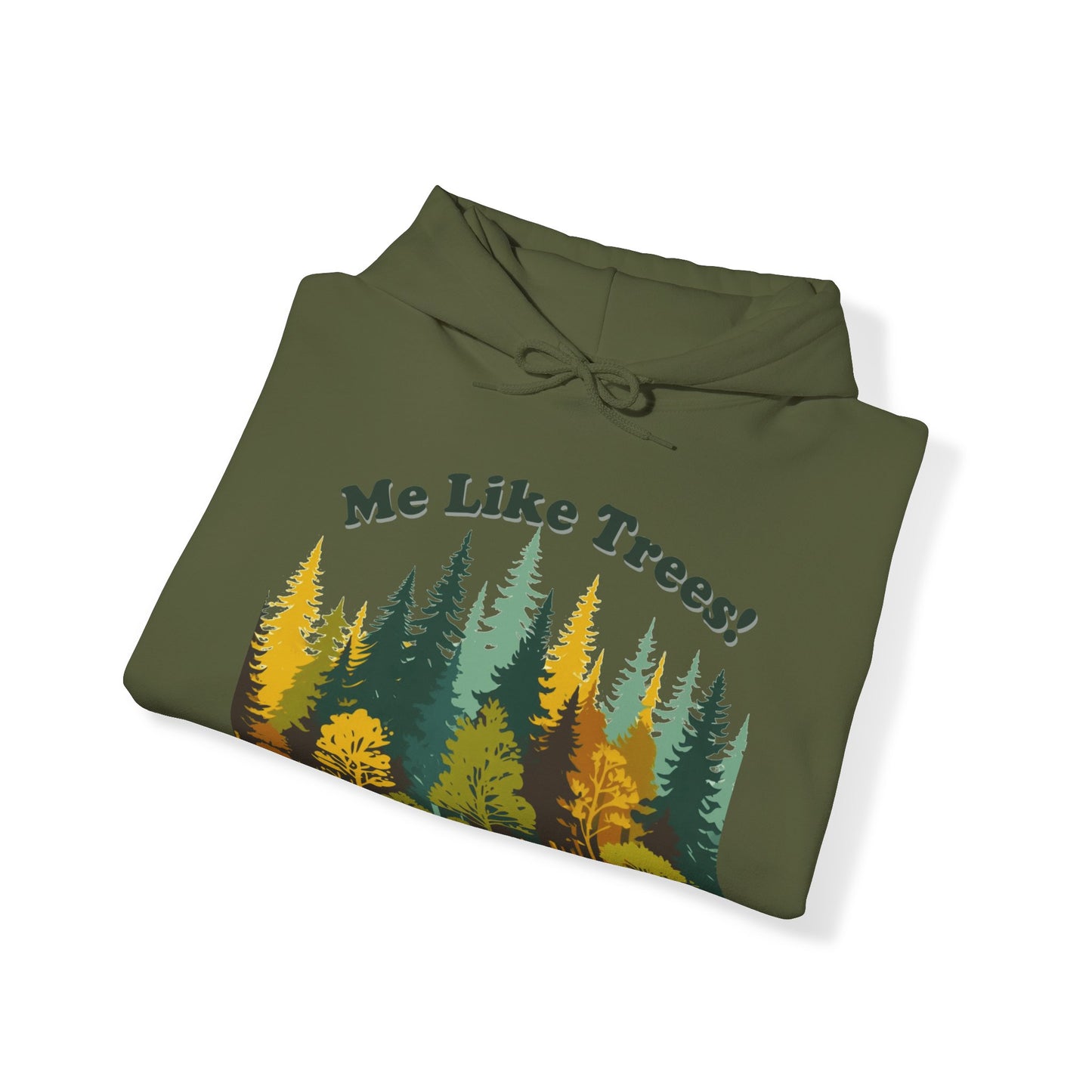 Unisex Heavy Blend™ Hooded Sweatshirt - Me Like Trees! (#2)