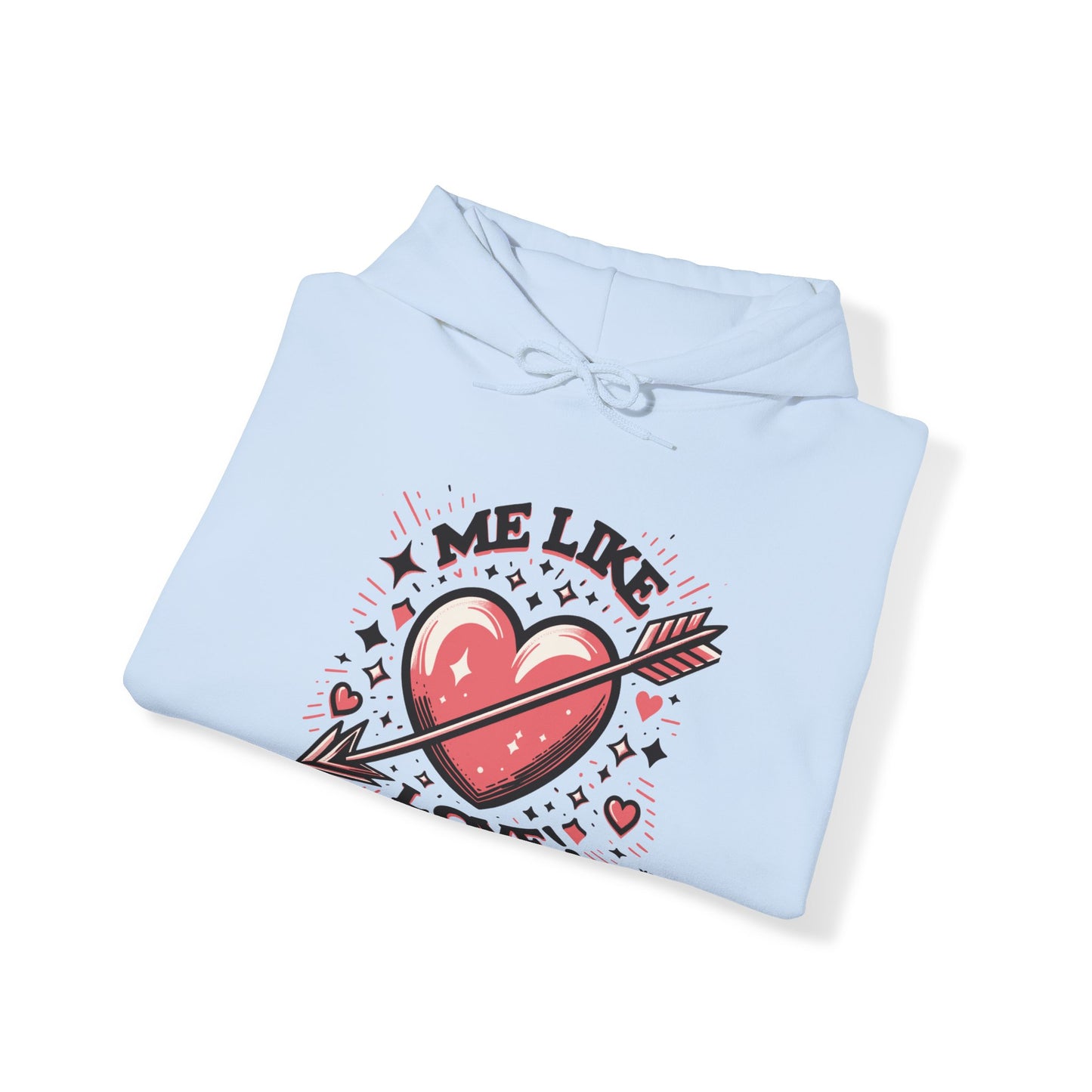 Me Like Love! - Unisex Heavy Blend™ Hooded Sweatshirt - (Love #2)