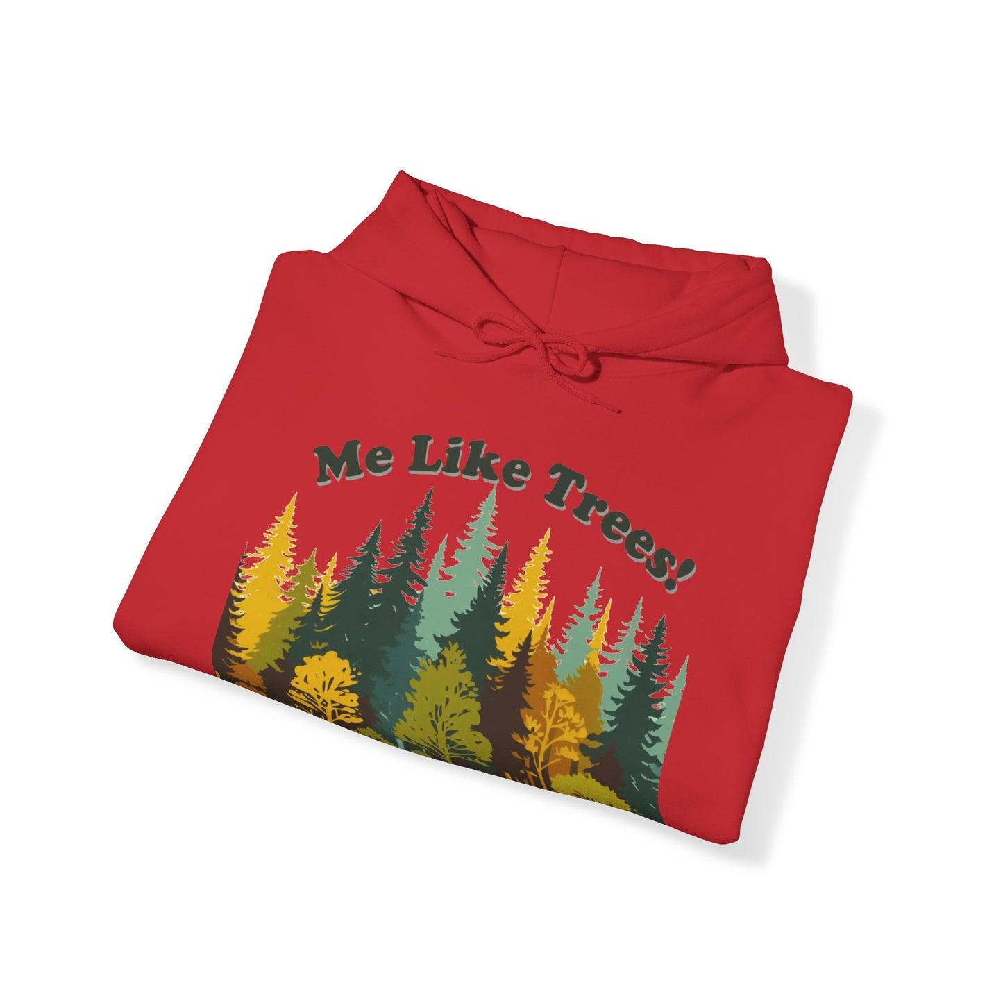 Unisex Heavy Blend™ Hooded Sweatshirt - Me Like Trees! (#2)