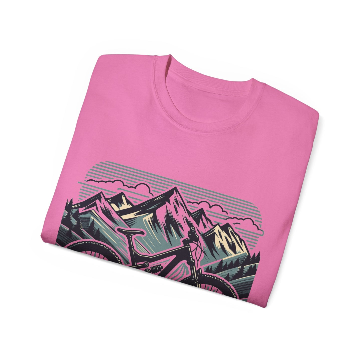 Me Like Bikes! - Unisex Ultra Cotton Tee - (Mountain Bike #5)