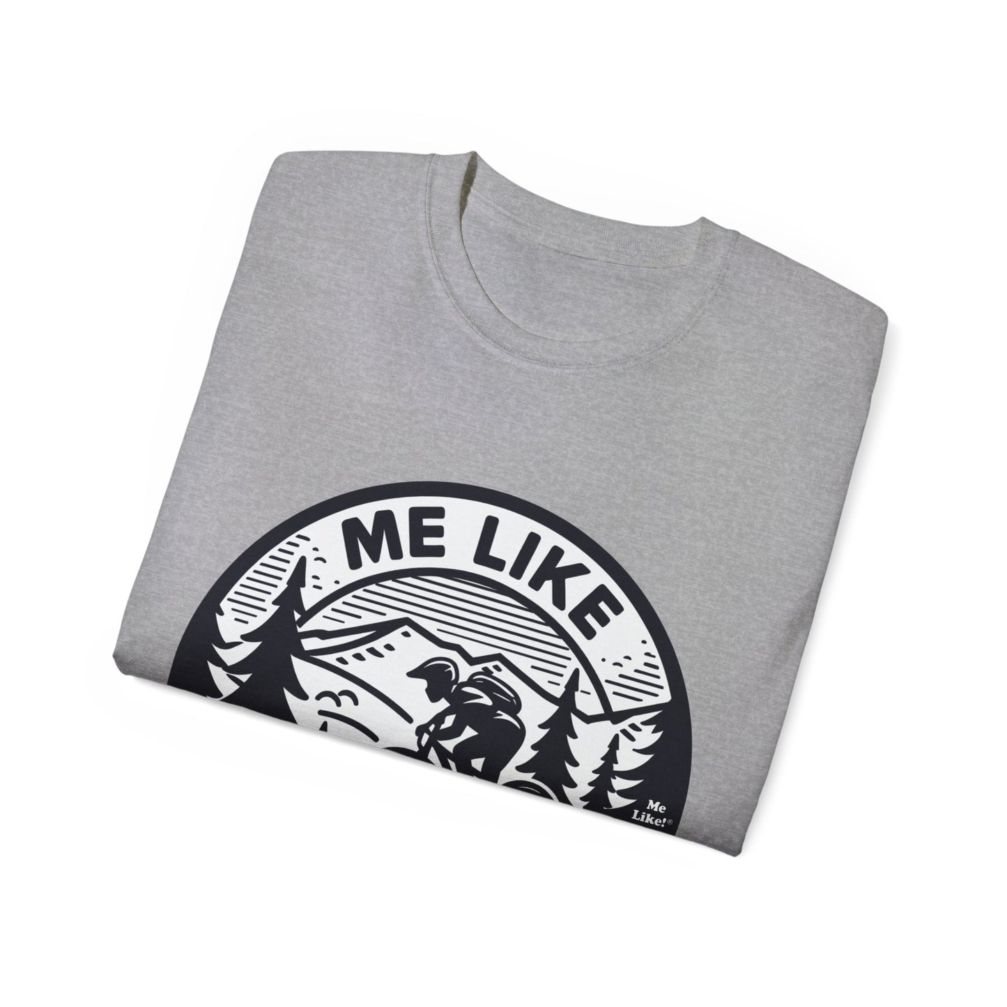 Me Like Bikes! - Unisex Ultra Cotton Tee - (Mountain Bike #4)