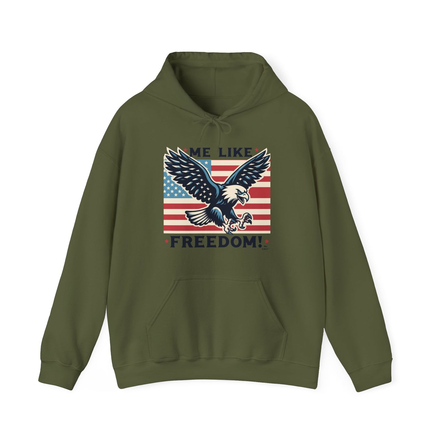 Me Like Freedom! - Unisex Heavy Blend™ Hooded Sweatshirt - (Freedom #2)