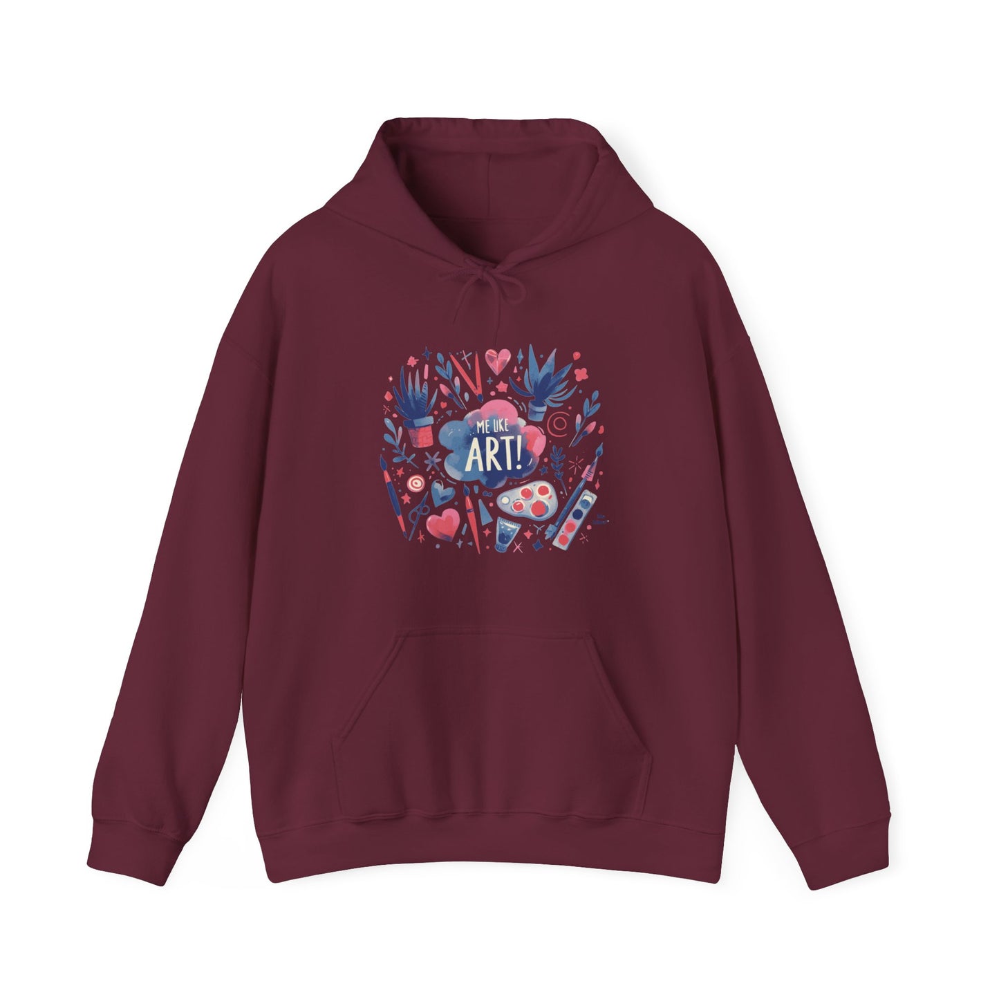 Me Like Art! - Unisex Heavy Blend™ Hooded Sweatshirt - (Art #3)