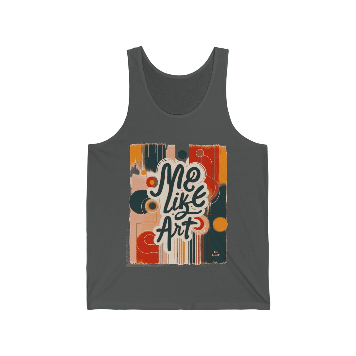 Me Like Art! - Unisex Jersey Tank - (Art #1)