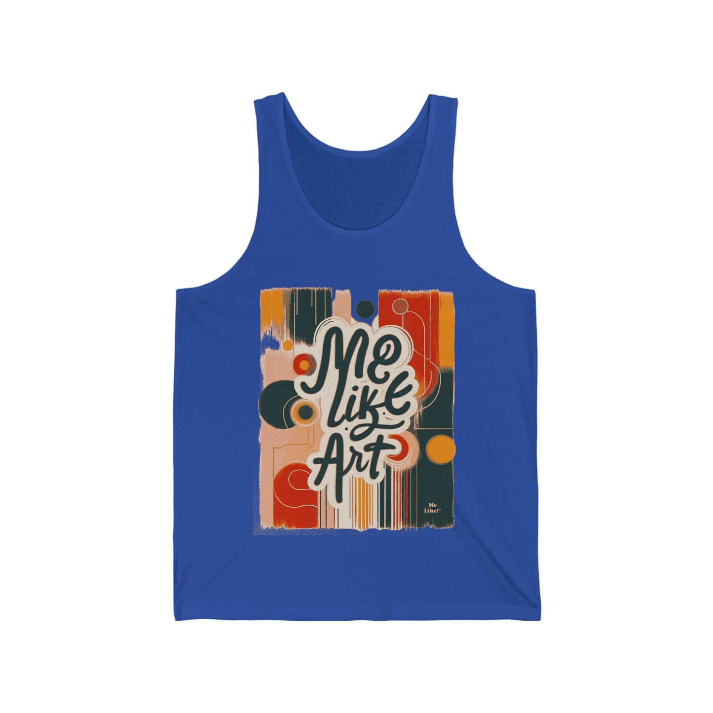 Me Like Art! - Unisex Jersey Tank - (Art #1)