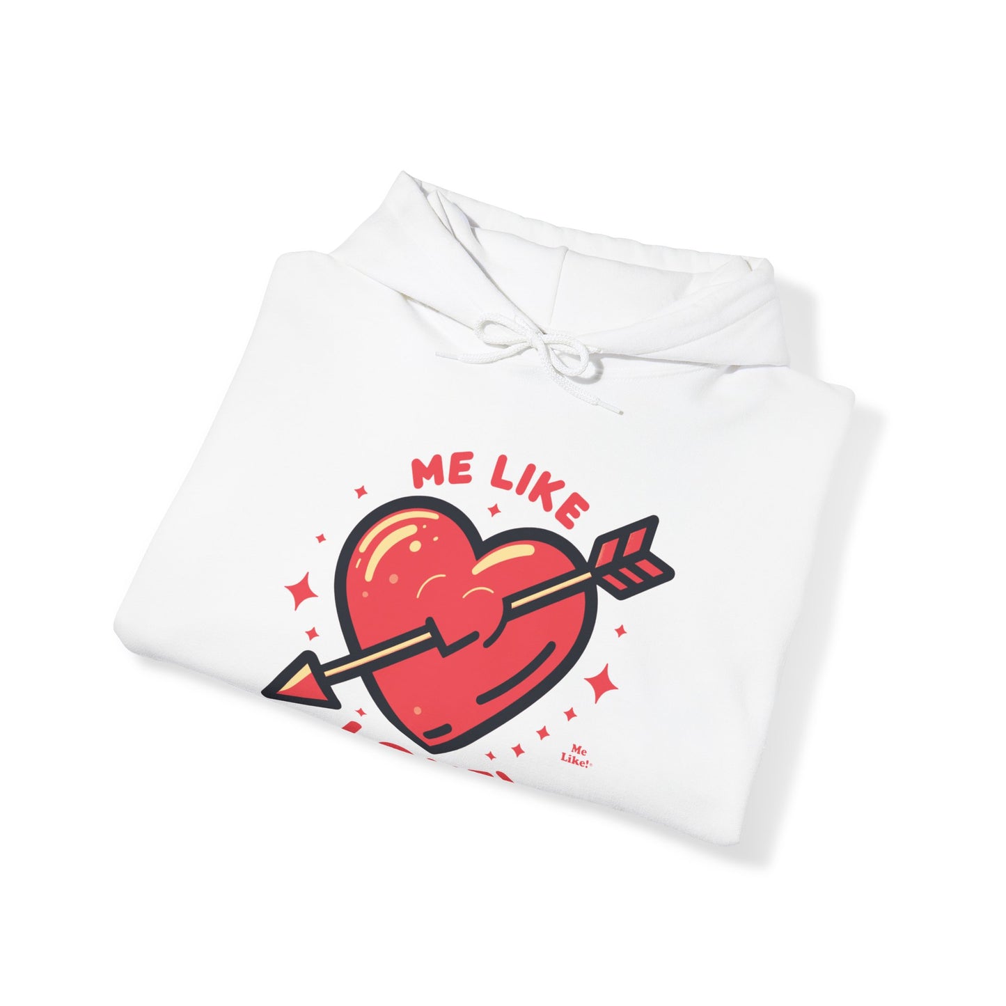 Me Like Love! - Unisex Heavy Blend™ Hooded Sweatshirt - (Love #1)