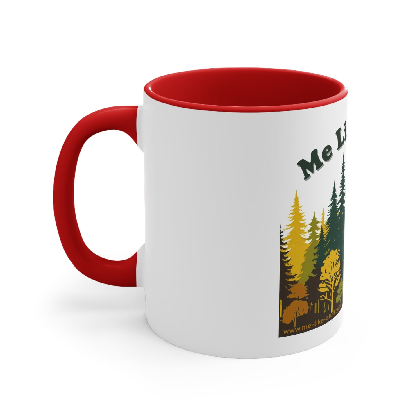 Accent Coffee Mug, 11oz - Me Like Trees! (#2)