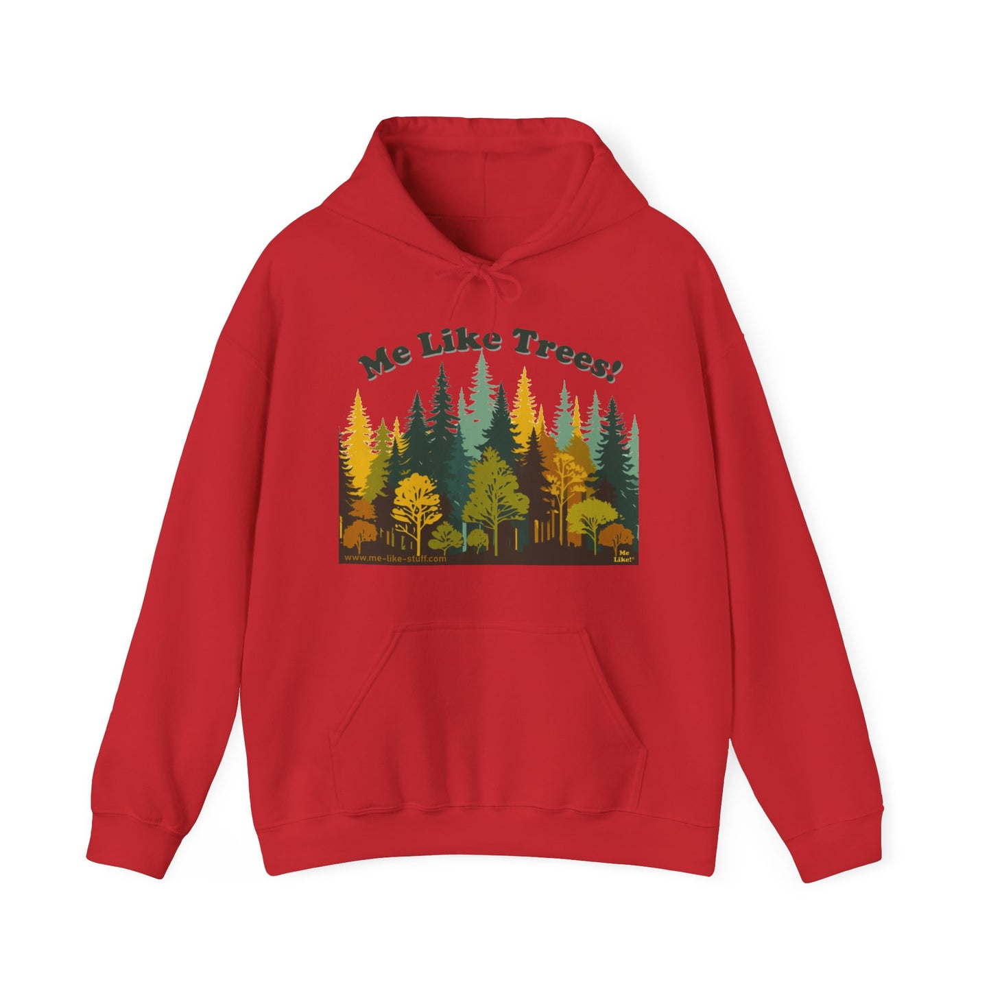 Unisex Heavy Blend™ Hooded Sweatshirt - Me Like Trees! (#2)