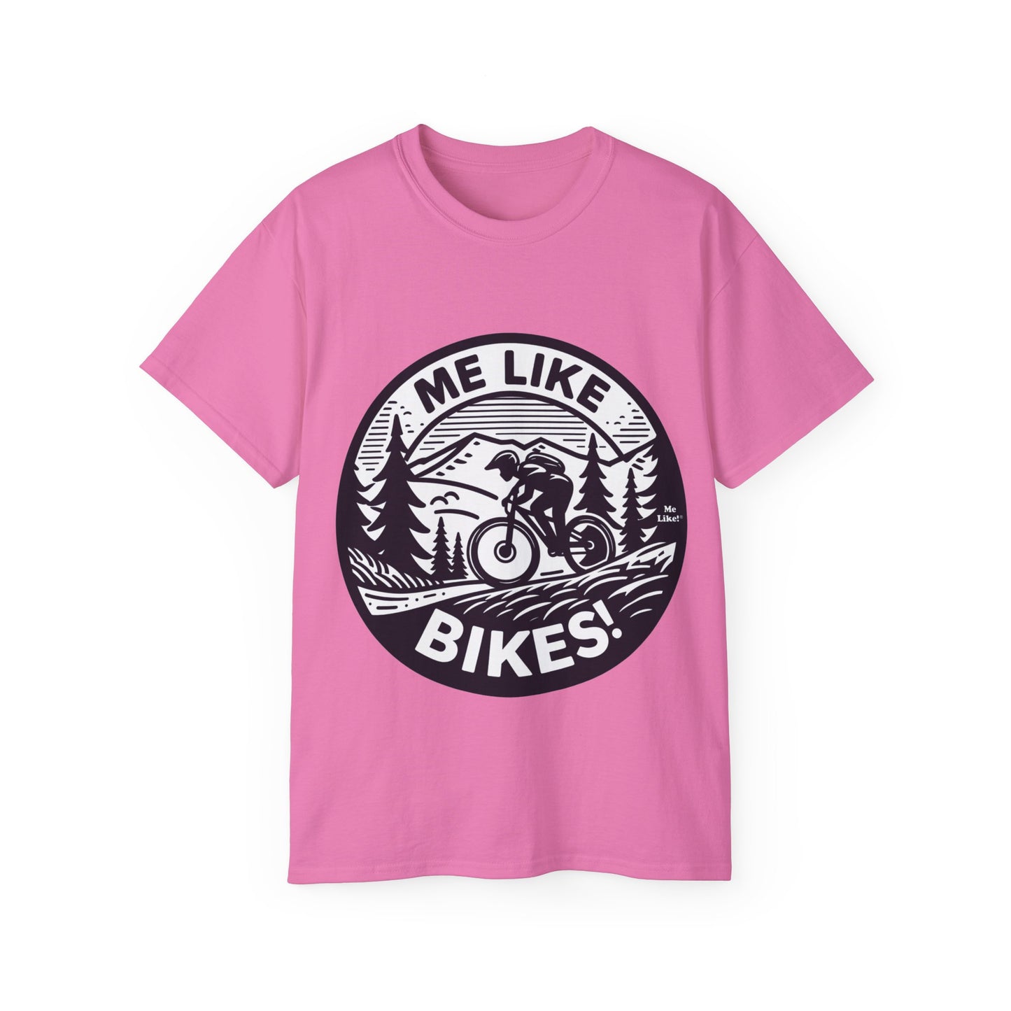 Me Like Bikes! - Unisex Ultra Cotton Tee - (Mountain Bike #4)