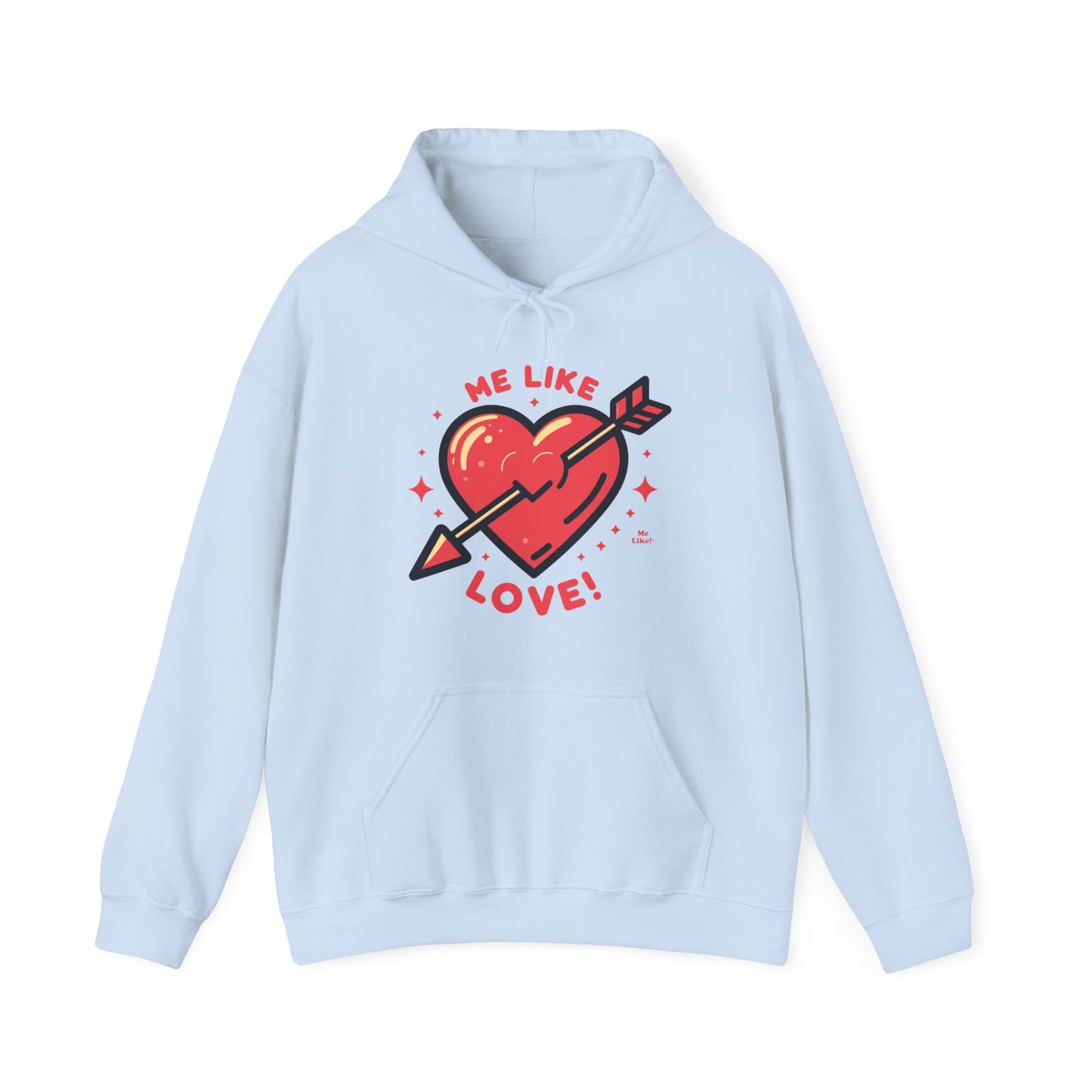 Me Like Love! - Unisex Heavy Blend™ Hooded Sweatshirt - (Love #1)