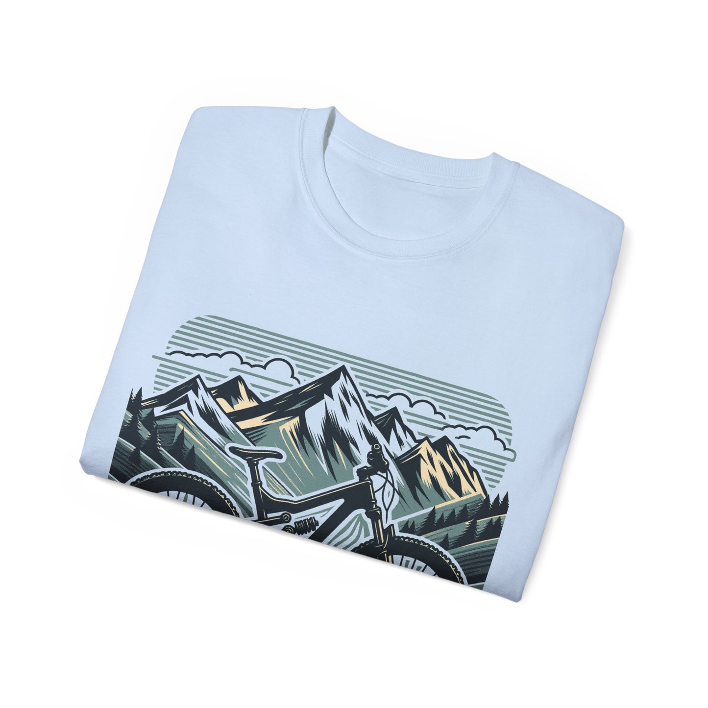 Me Like Bikes! - Unisex Ultra Cotton Tee - (Mountain Bike #5)