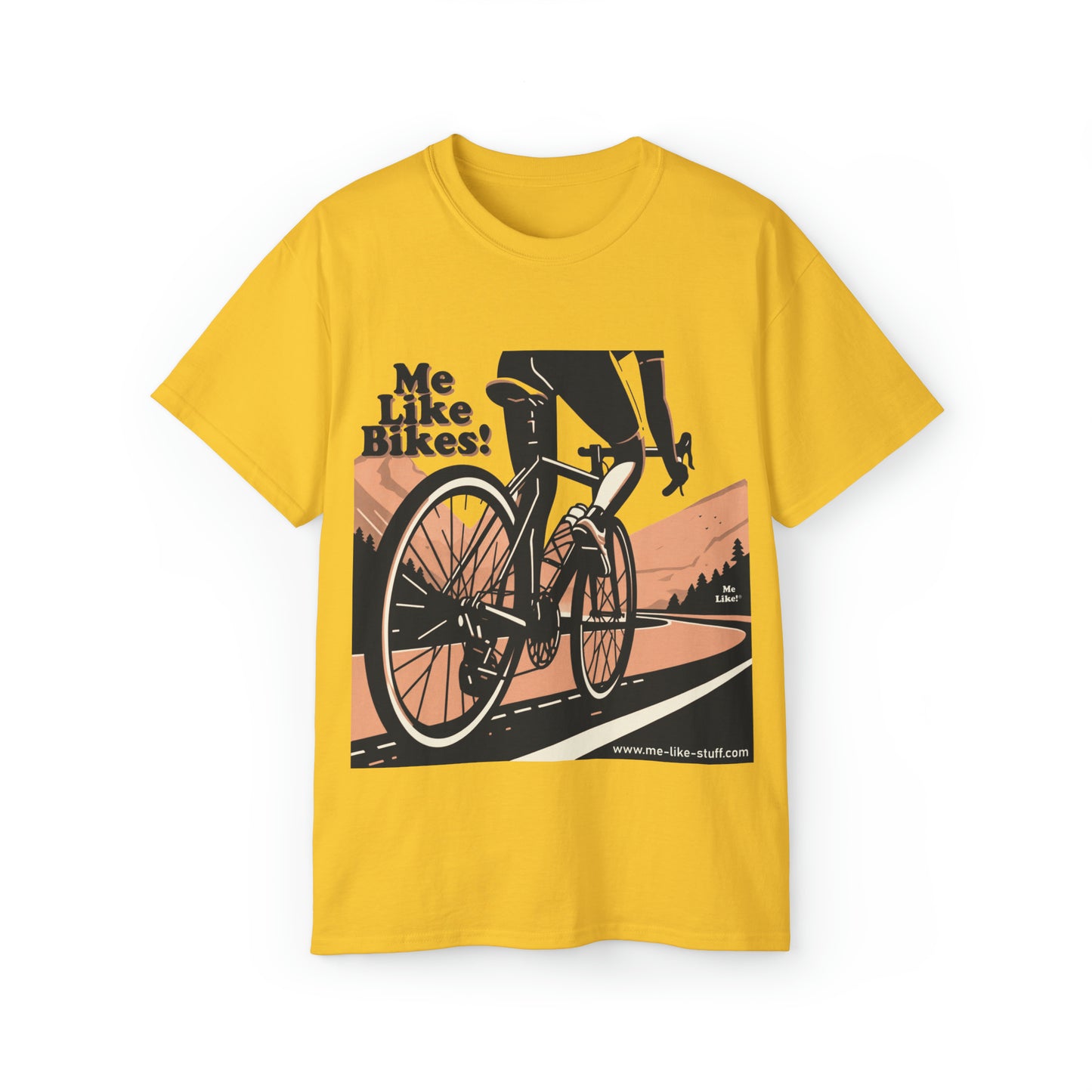 Unisex Ultra Cotton Tee - Me Like Bikes! (RB #1)