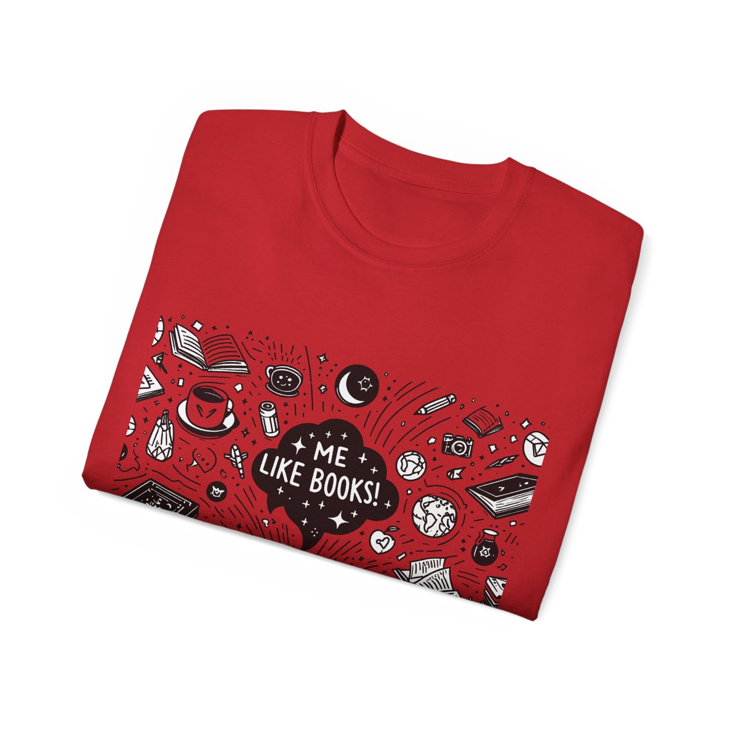 Me Like Books! - Unisex Ultra Cotton Tee - (Books #3)