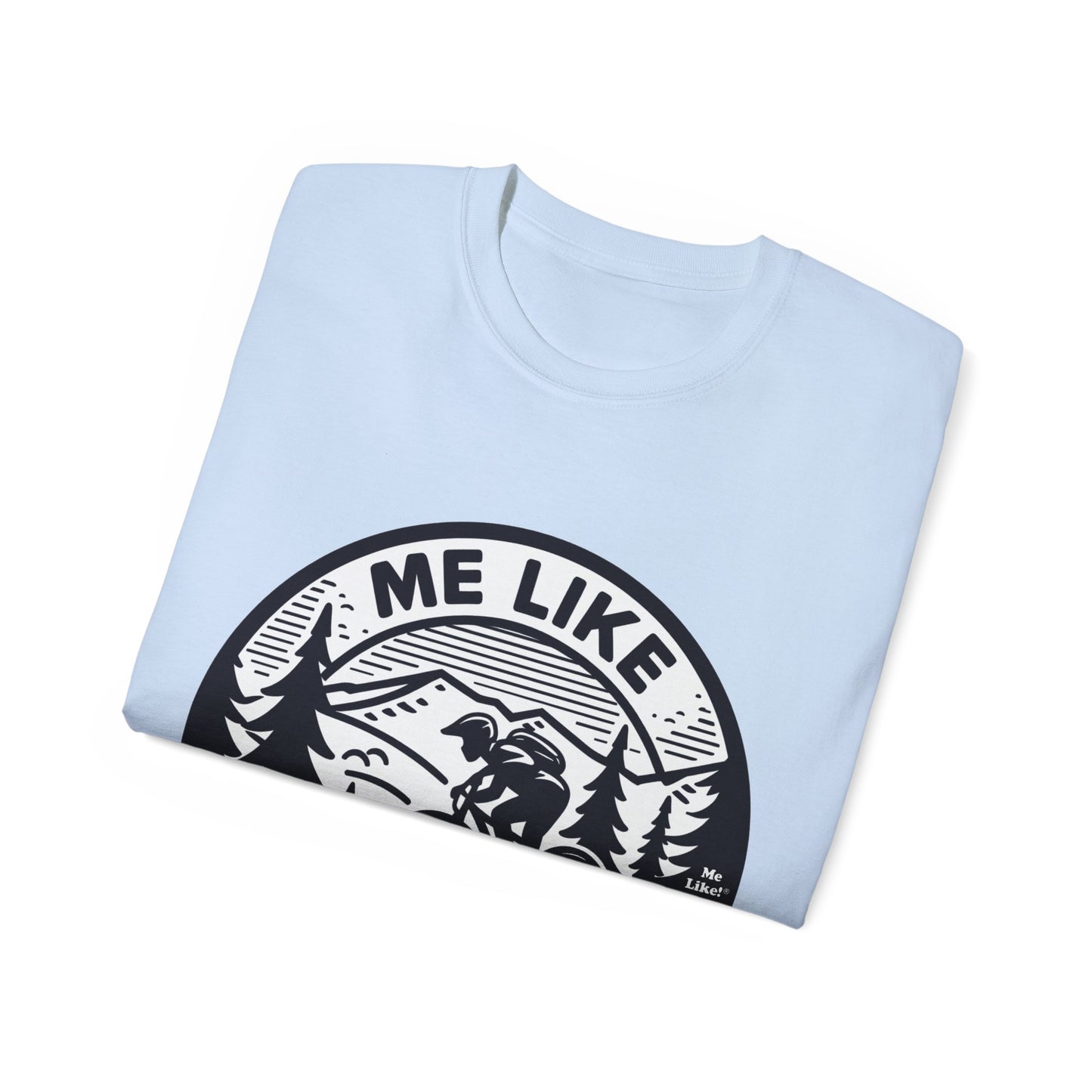 Me Like Bikes! - Unisex Ultra Cotton Tee - (Mountain Bike #4)