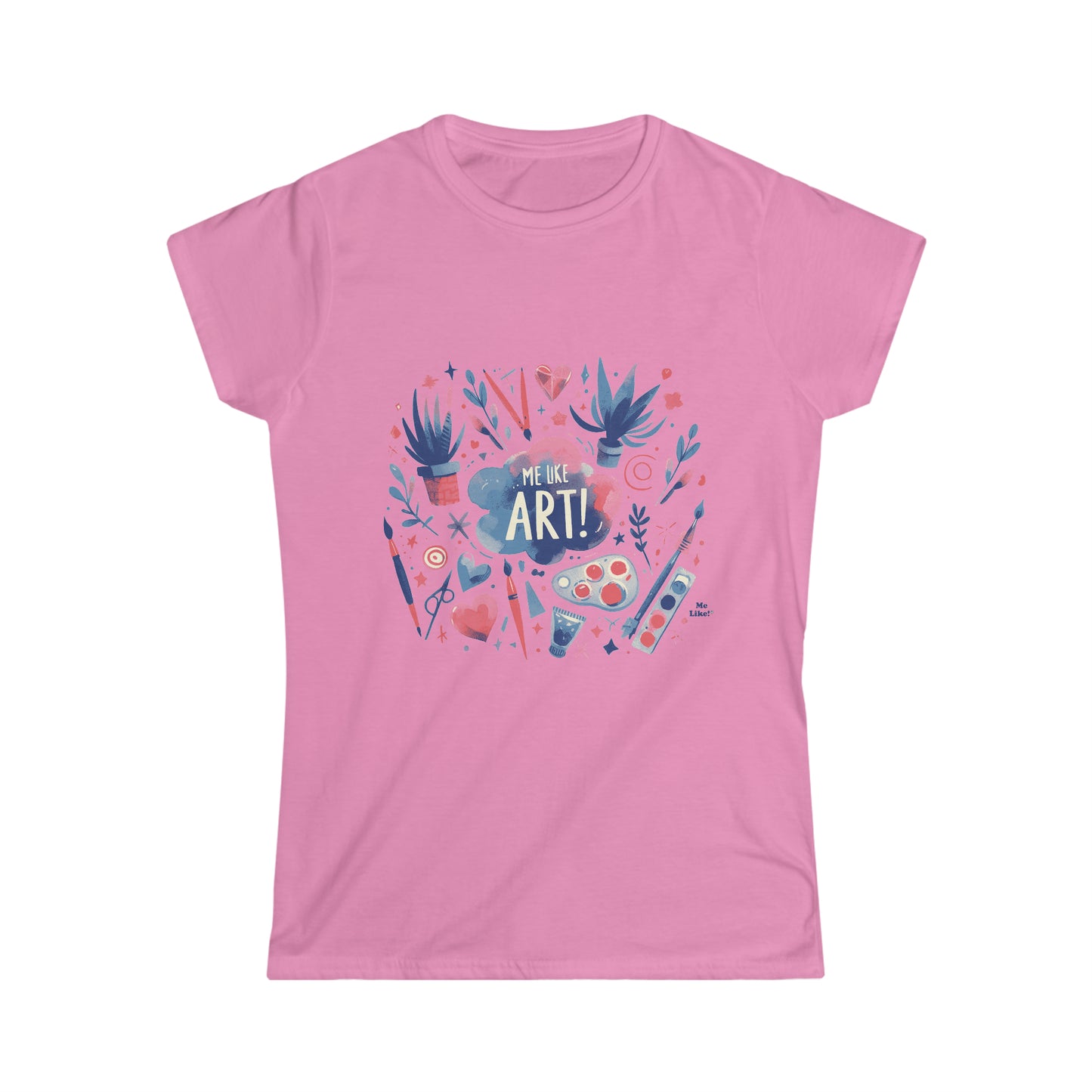 Me Like Art! - Women's Softstyle Tee - (Art #3)