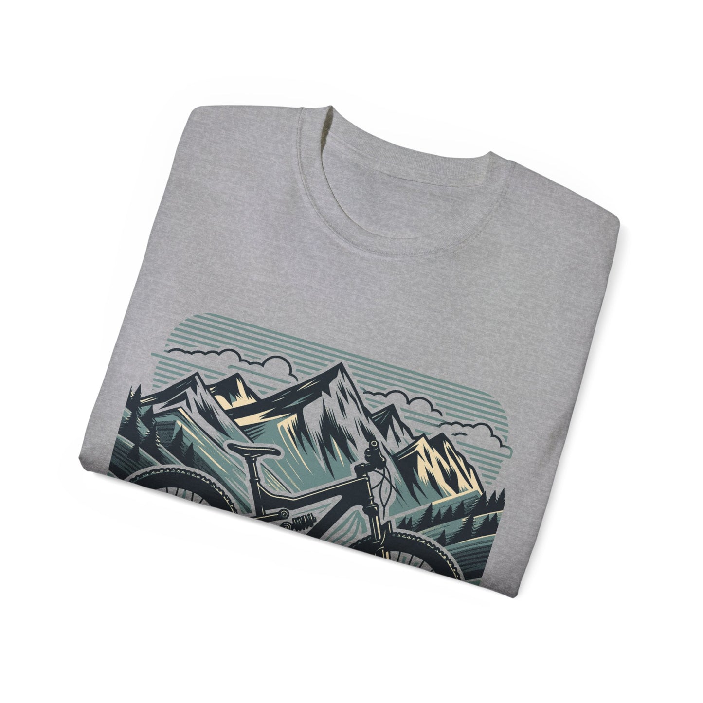 Me Like Bikes! - Unisex Ultra Cotton Tee - (Mountain Bike #5)