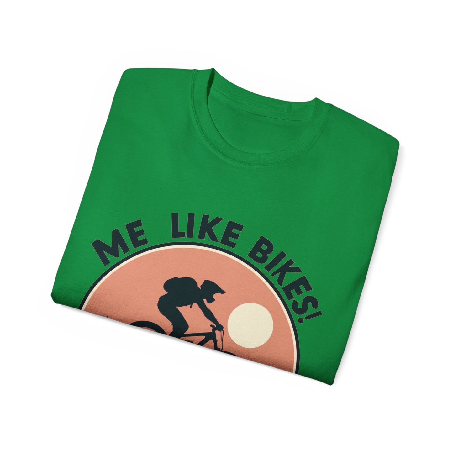 Me Like Bikes! - Unisex Ultra Cotton Tee - (Mountain Bike #3)
