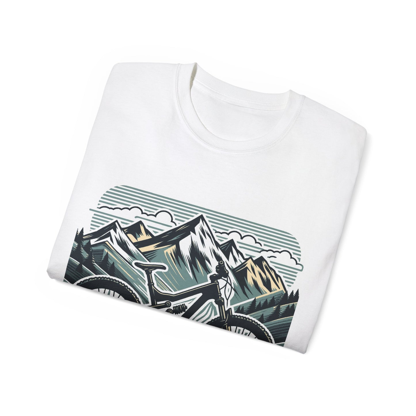 Me Like Bikes! - Unisex Ultra Cotton Tee - (Mountain Bike #5)