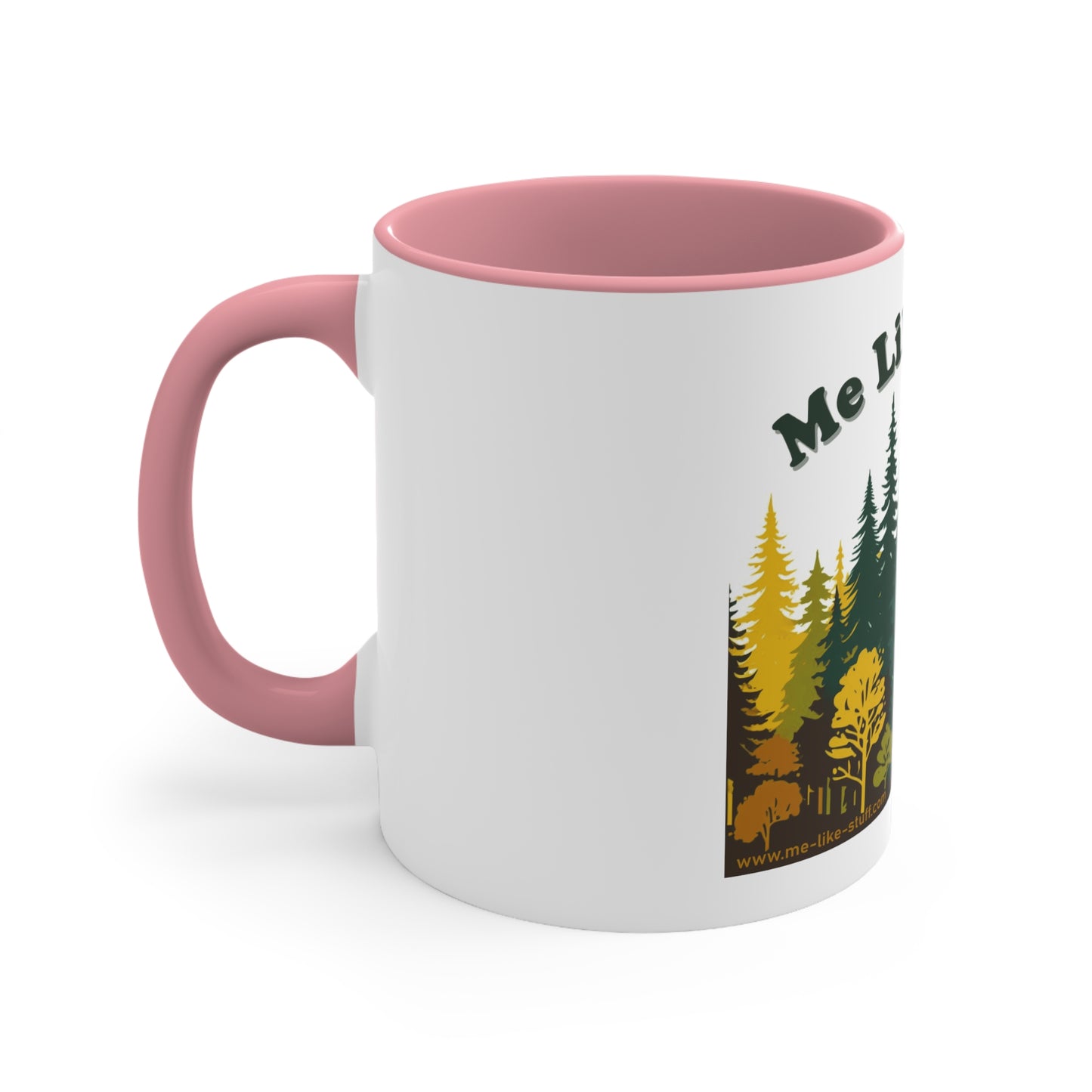Accent Coffee Mug, 11oz - Me Like Trees! (#2)