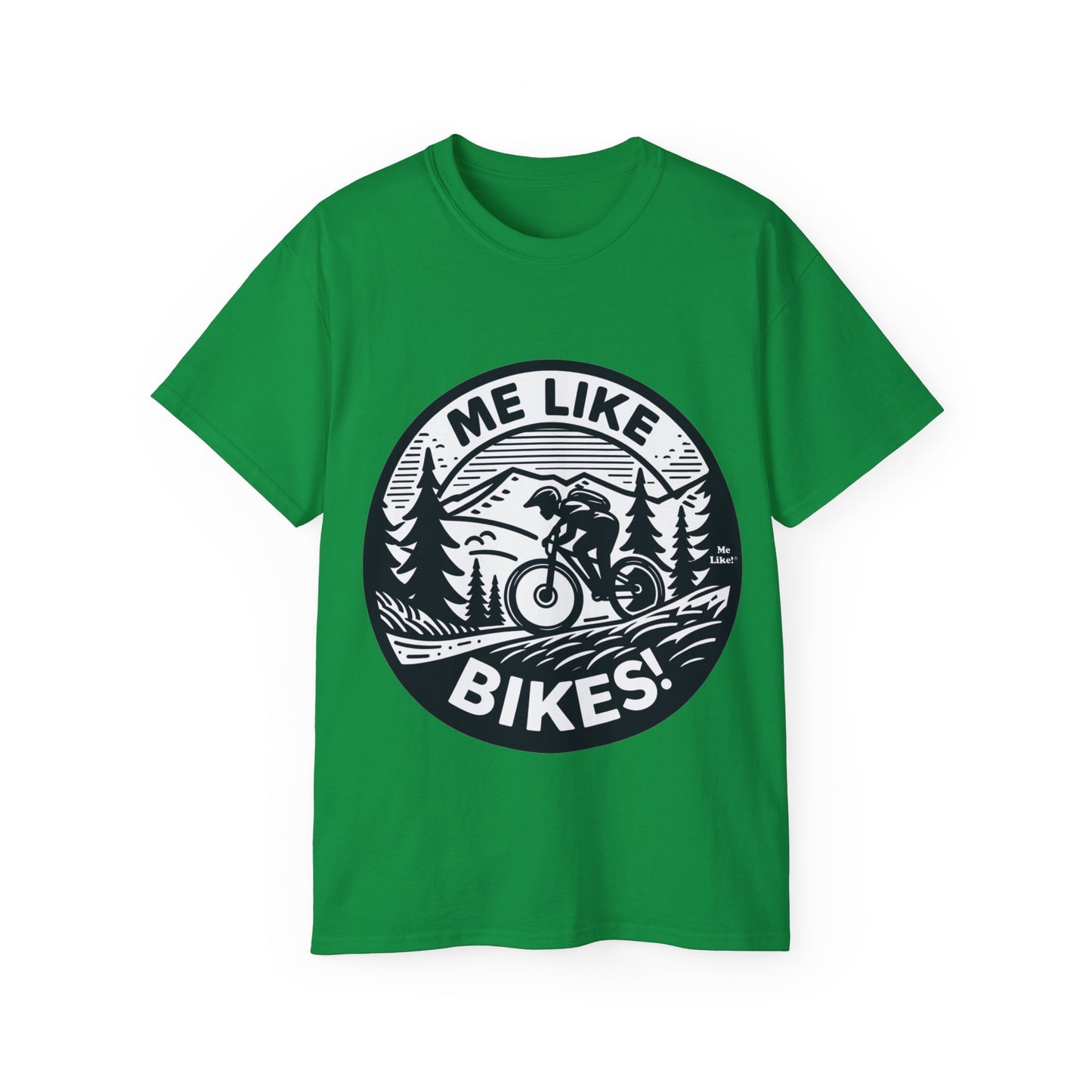 Me Like Bikes! - Unisex Ultra Cotton Tee - (Mountain Bike #4)